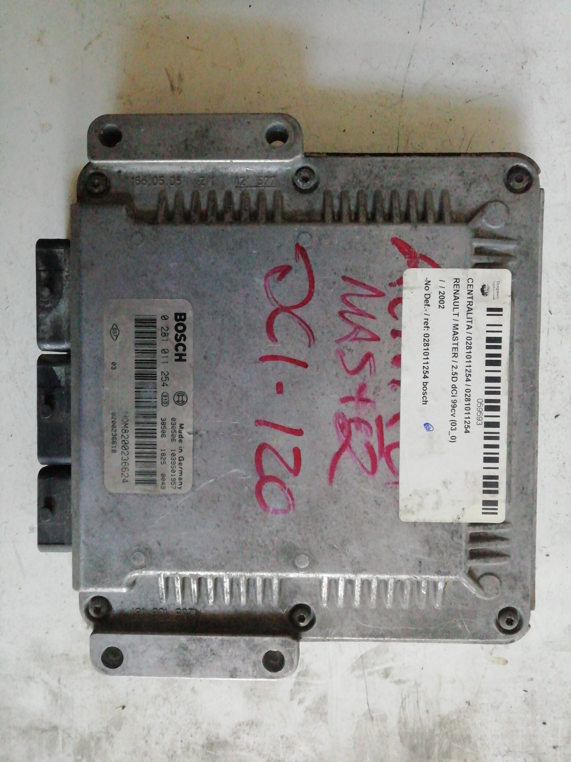 Calculateur moteur CITROEN AX