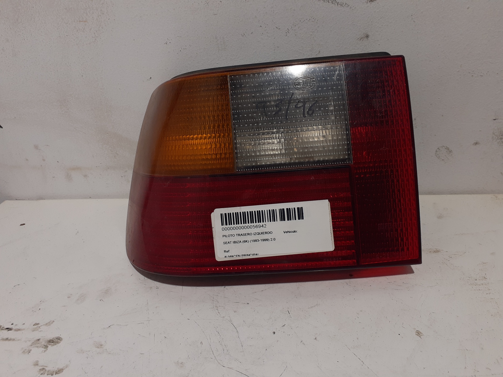 Heckleuchte links SEAT IBIZA (6K)