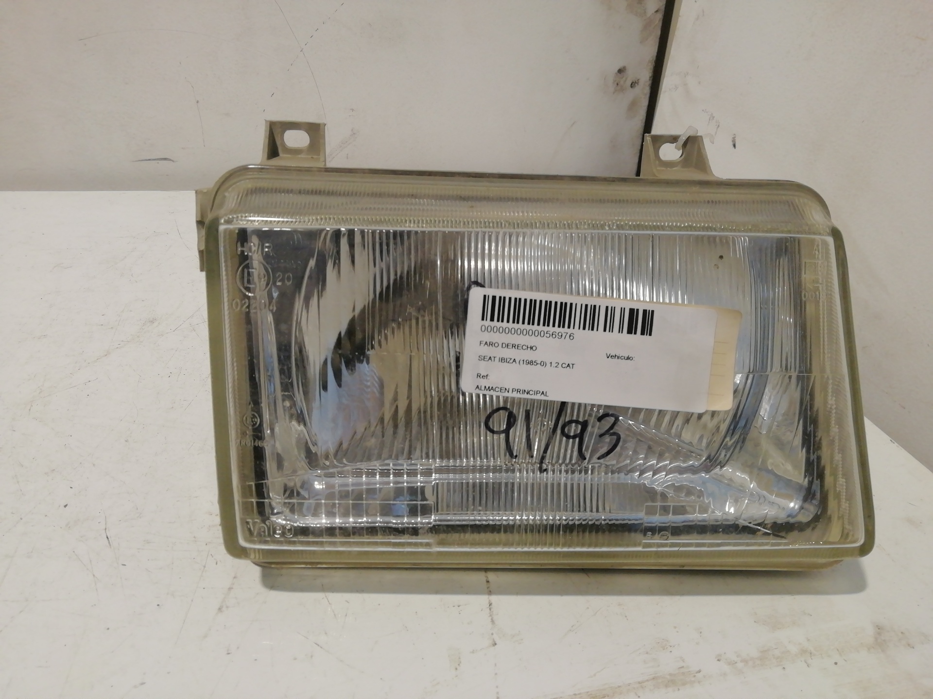 Scheinwerfer rechts SEAT IBIZA (6K)