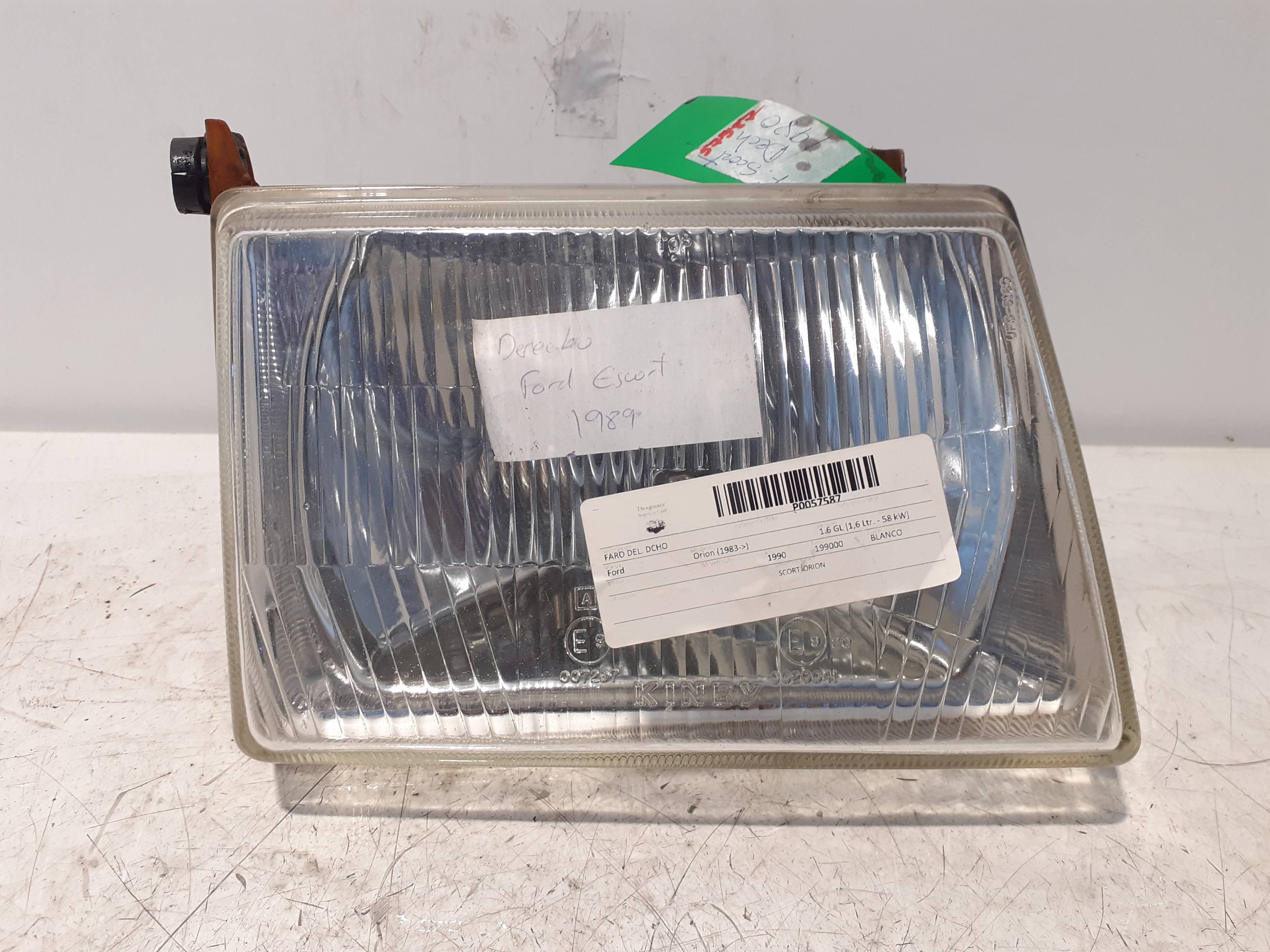 Farol direito FORD ORION