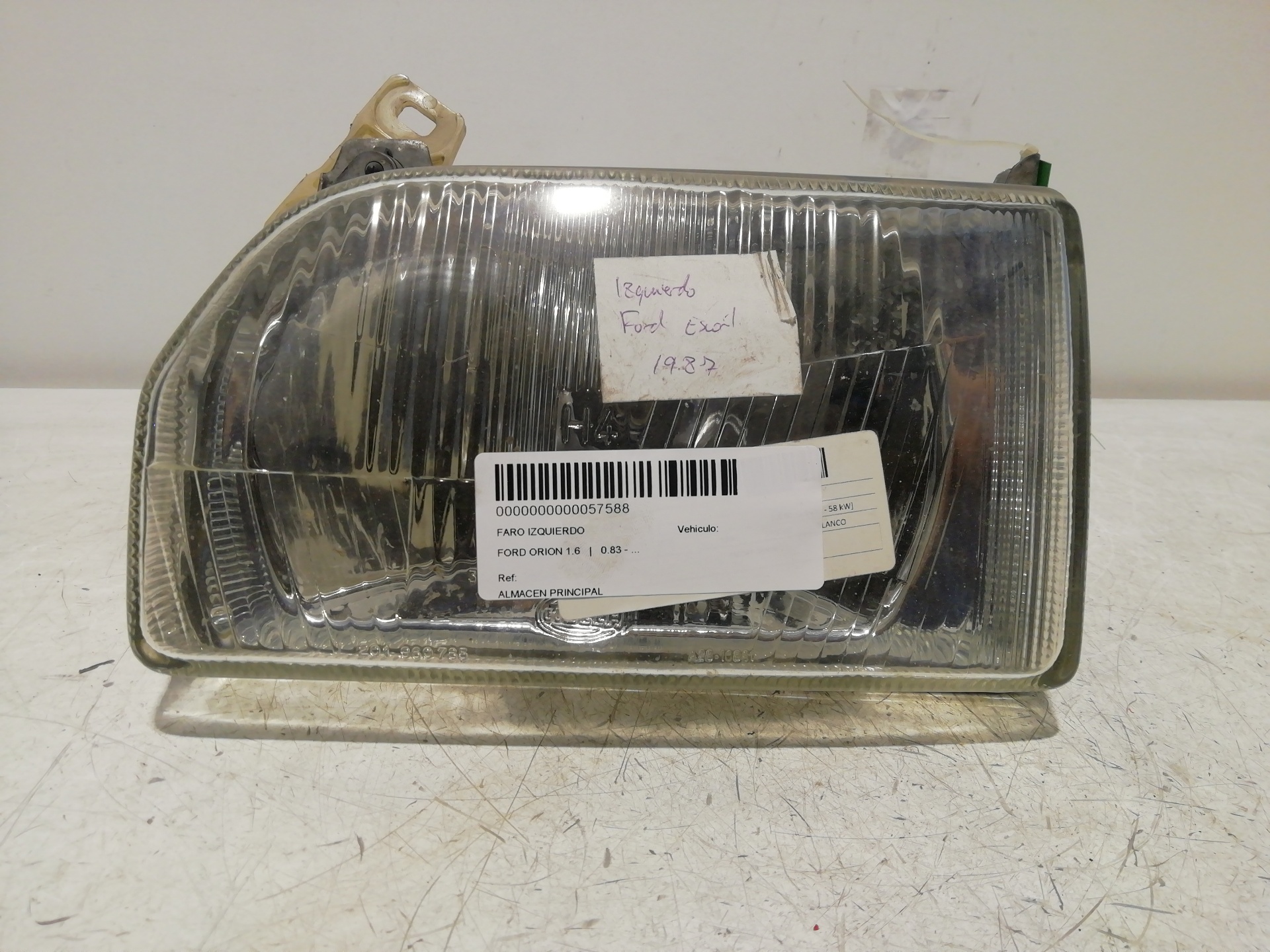 Farol esquerdo FORD ORION