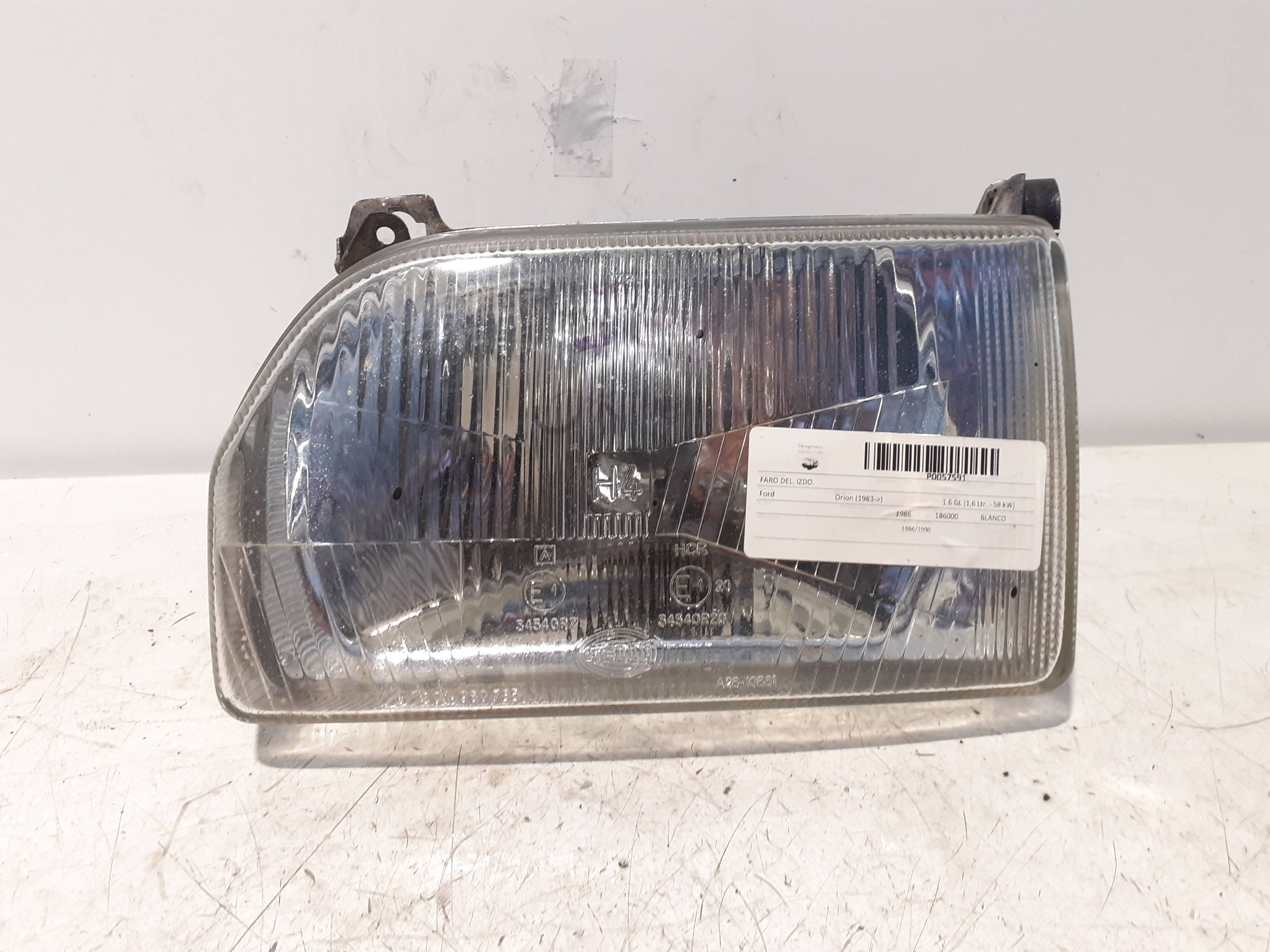 Farol esquerdo FORD ORION
