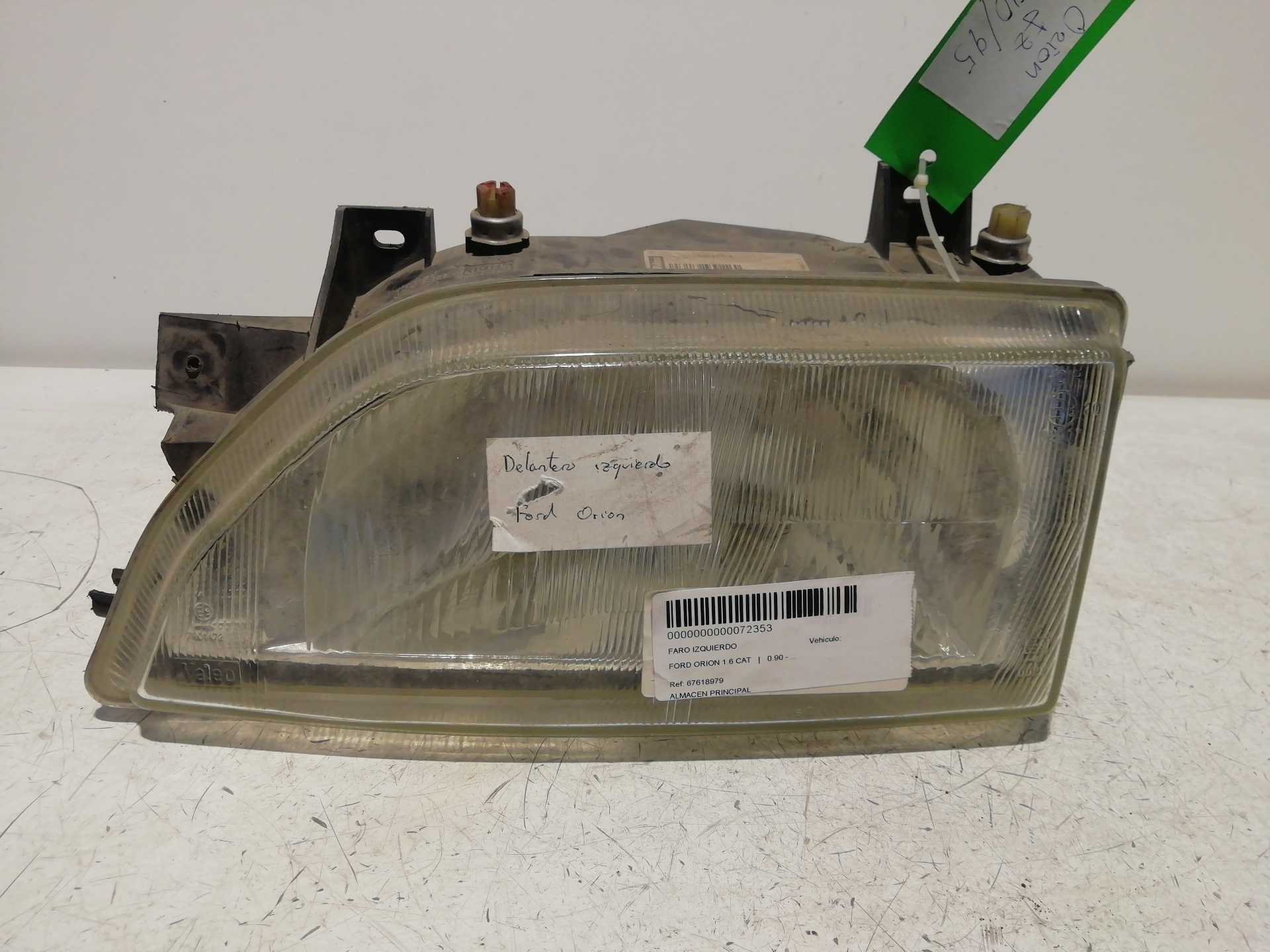 Farol esquerdo FORD ORION