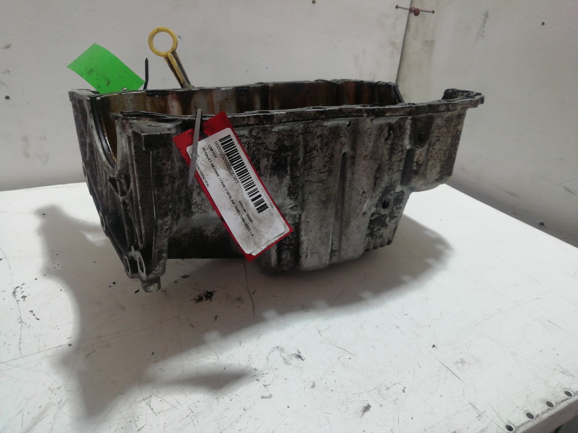 Oil sump/Oil pan RENAULT MEGANE I FASE 2 BERLINA (BA0)