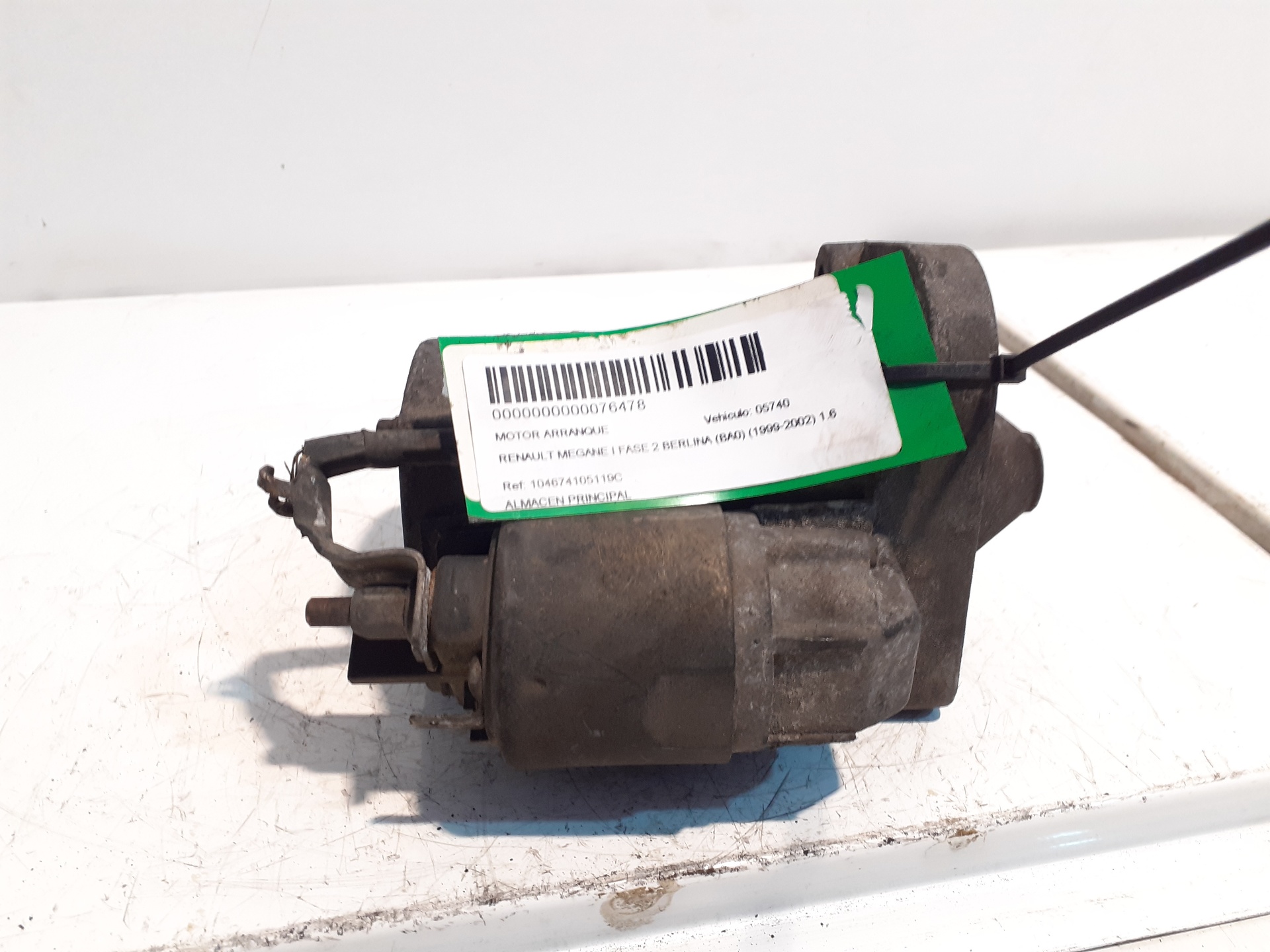 Anlasser RENAULT MEGANE I FASE 2 BERLINA (BA0)