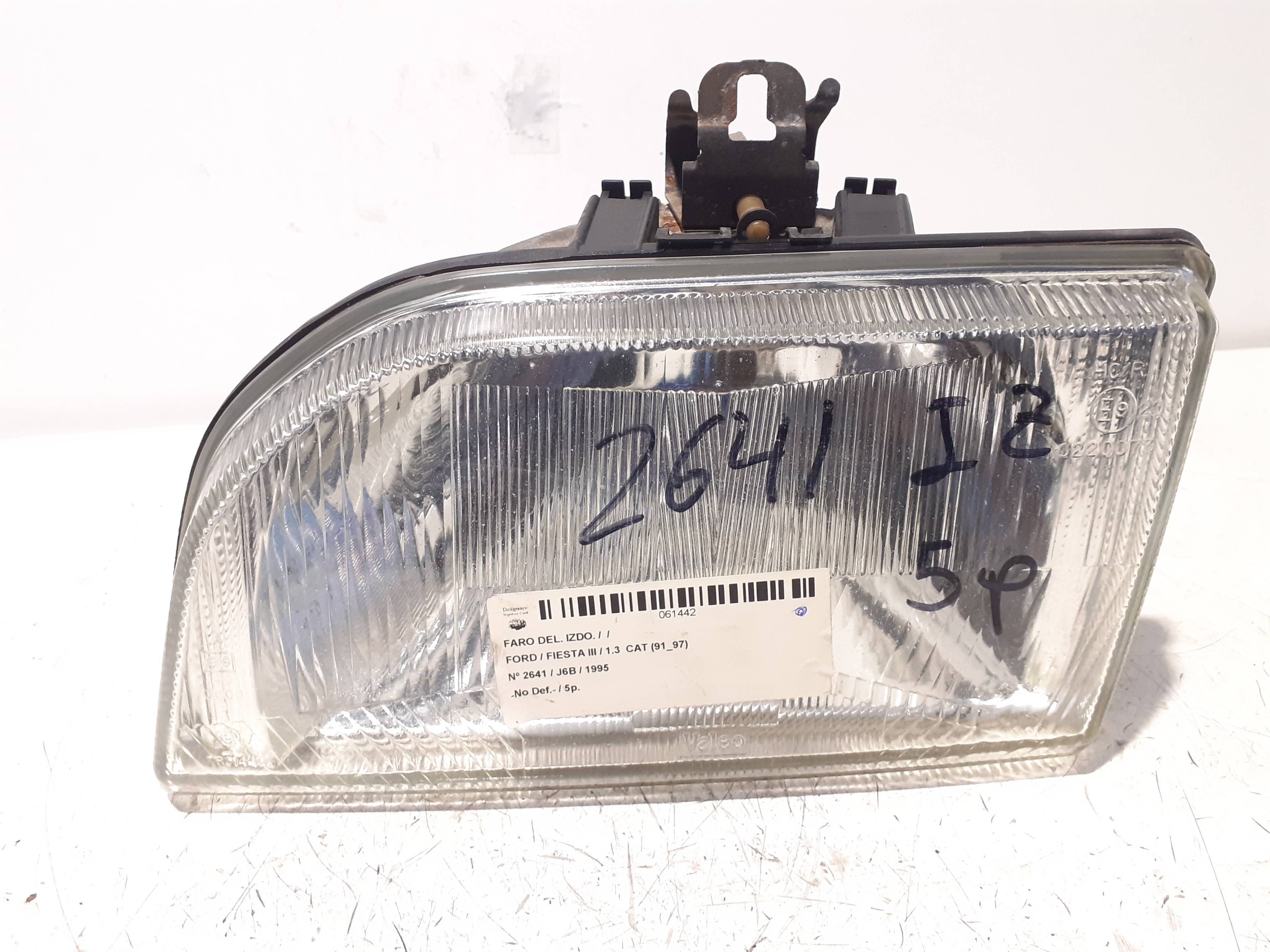 Left headlight FORD FIESTA BERL./COURIER