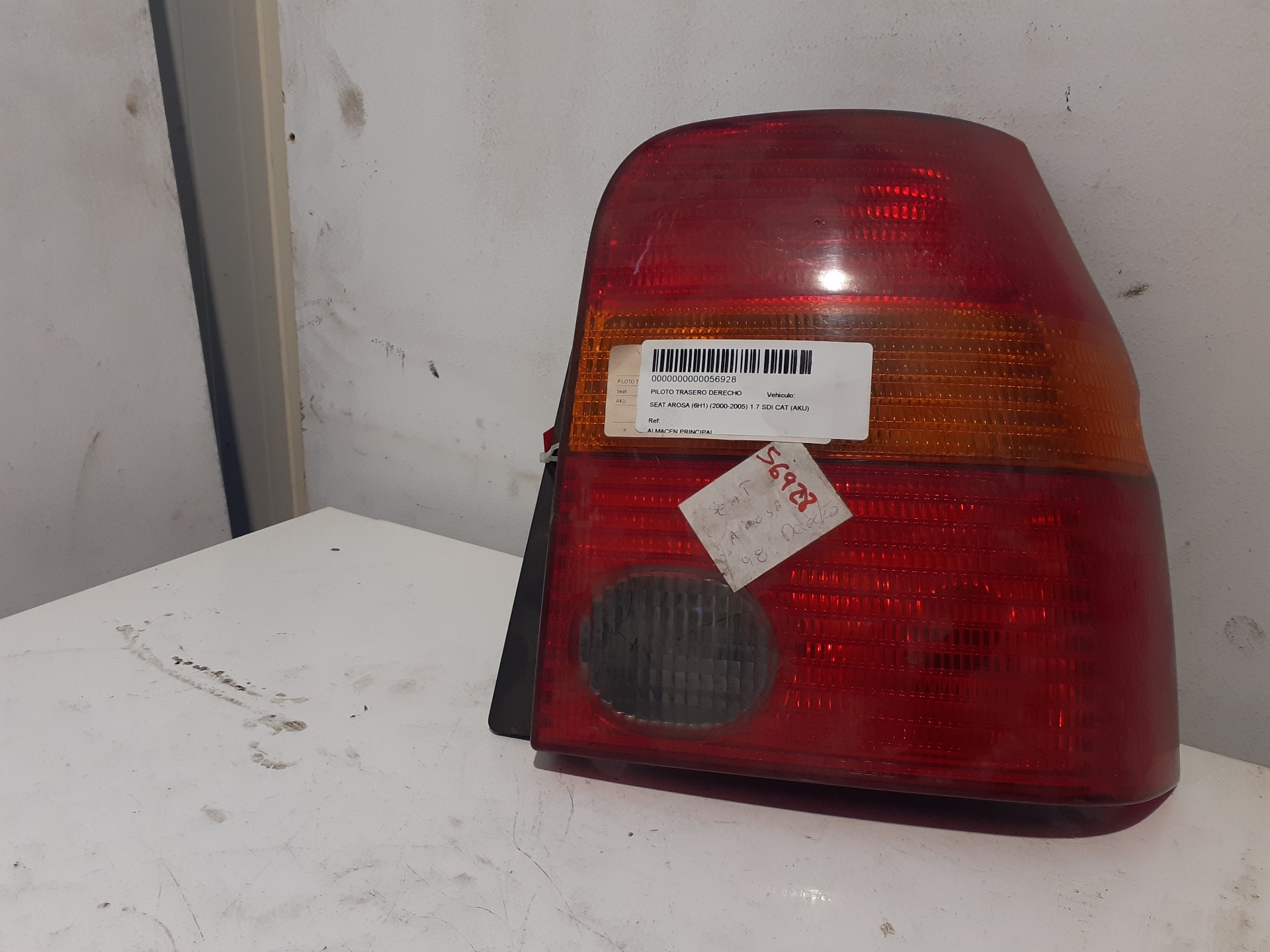 Heckleuchte rechts SEAT AROSA (6H1)