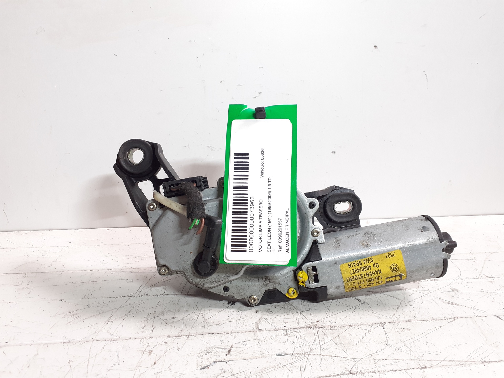 Scheibenwischermotor hinten SEAT LEON (1M1)