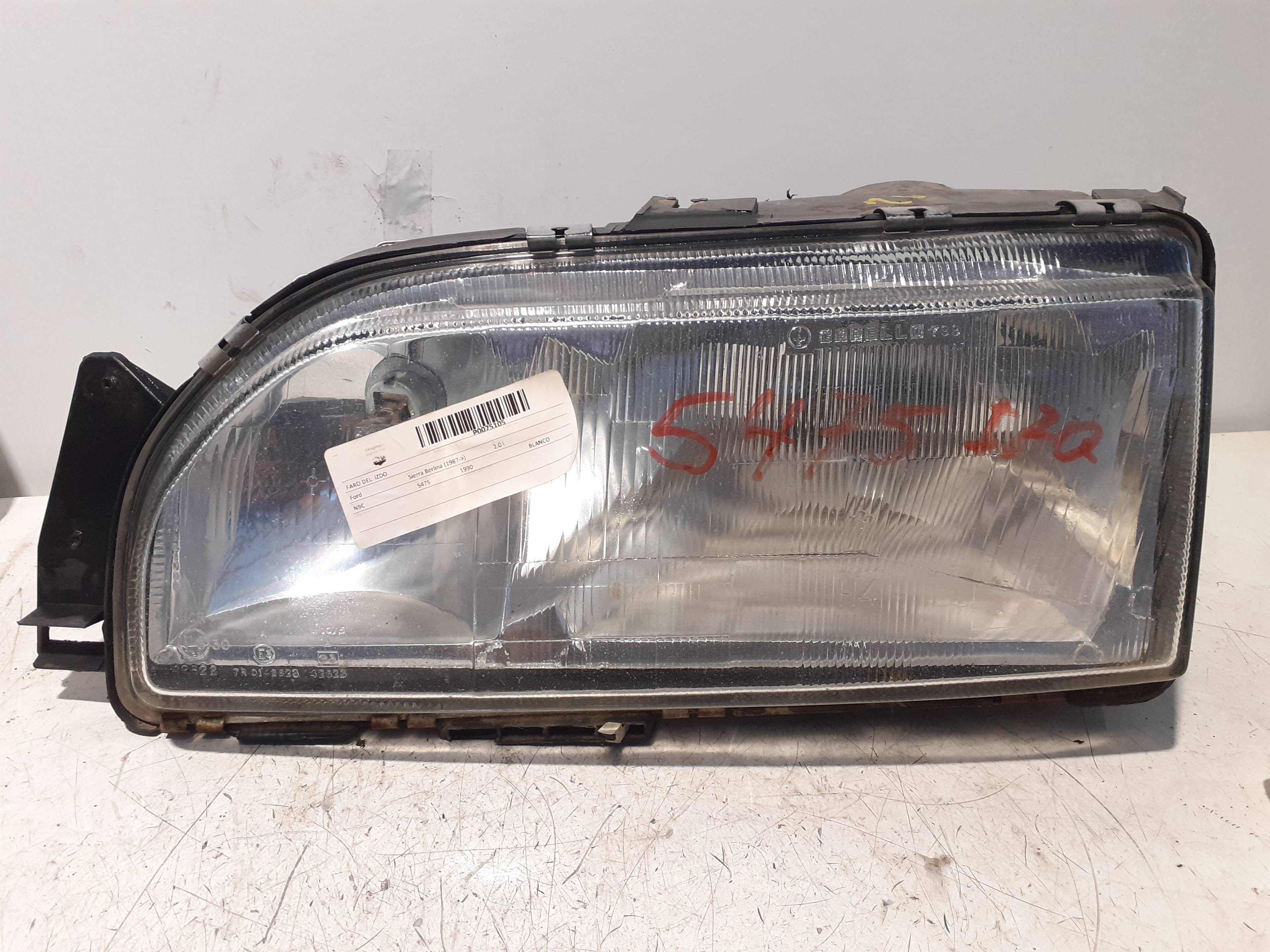 Farol esquerdo FORD SIERRA BERLINA