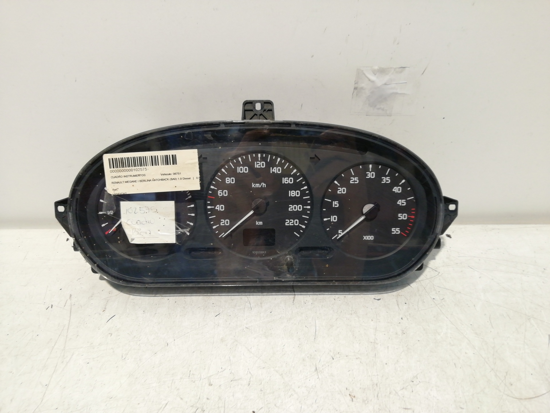 Instrument cluster RENAULT MEGANE I BERLINA HATCHBACK (BA0)