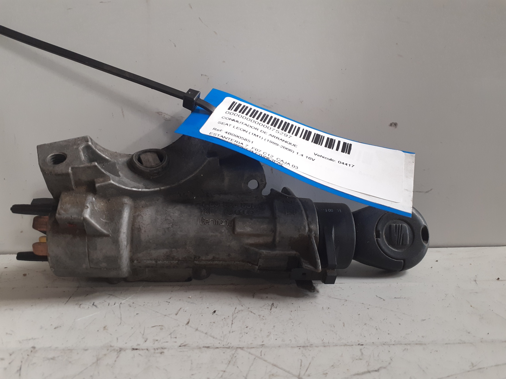 Blocchetto accensione SEAT LEON (1M1)