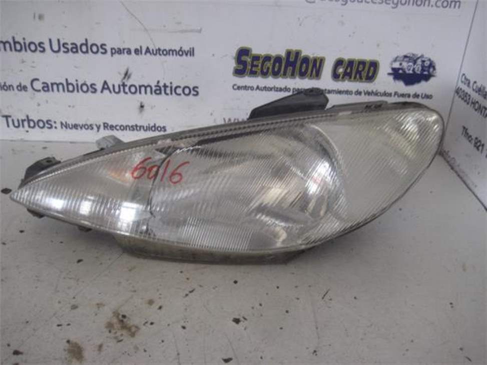 Scheinwerfer links PEUGEOT 206 BERLINA