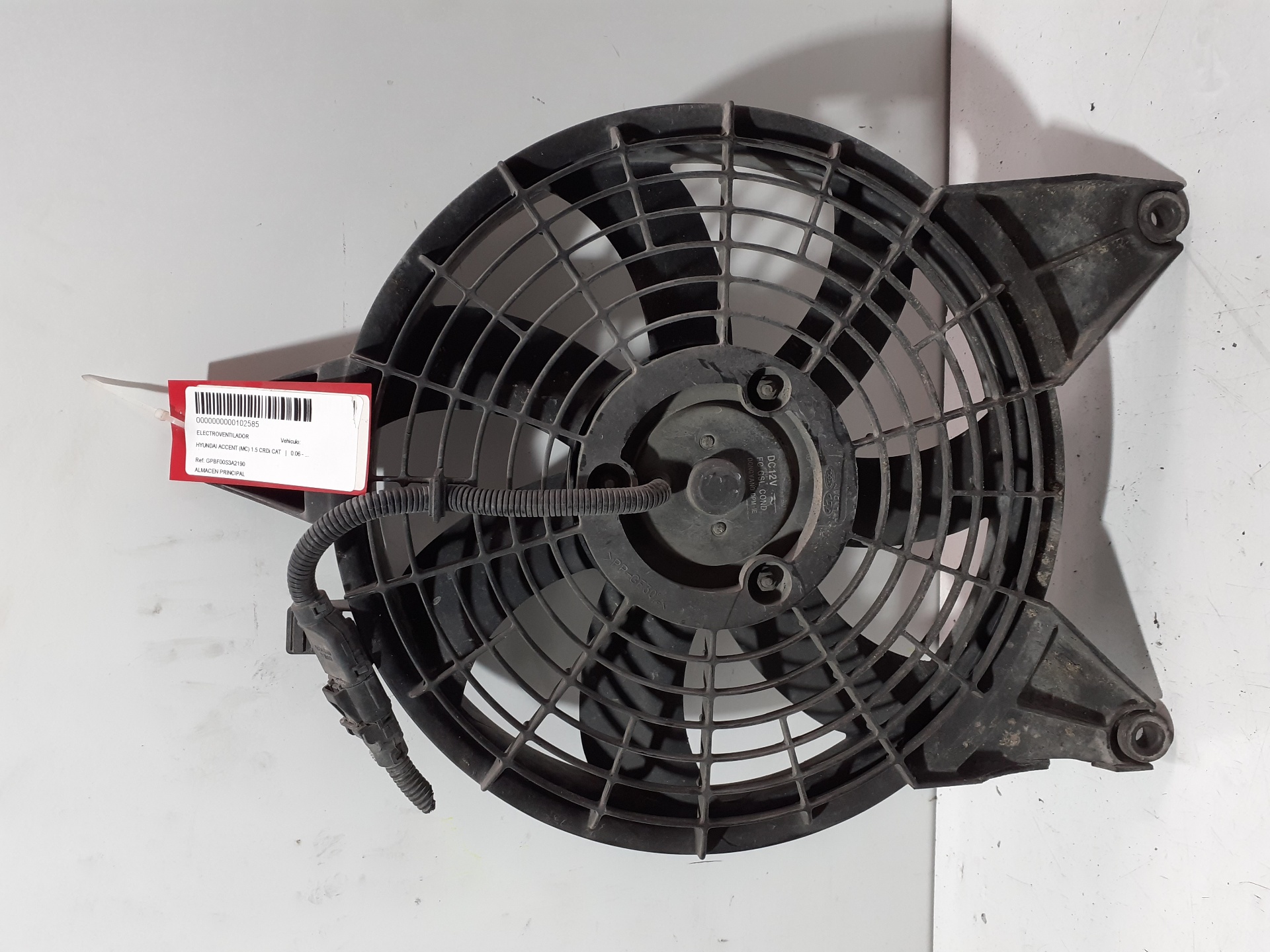Radiator fan HYUNDAI ACCENT (LC)