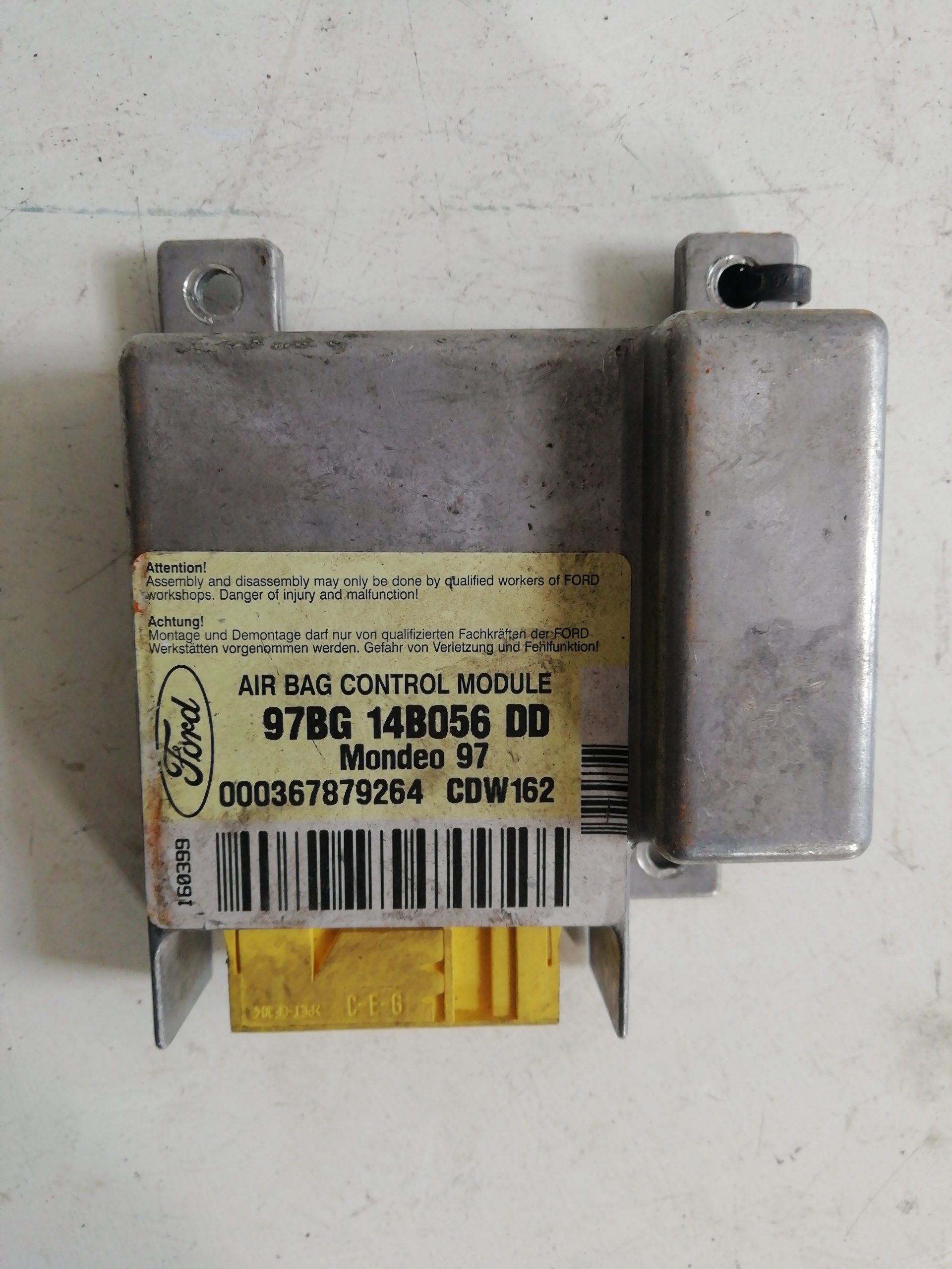 Airbag control unit FORD MONDEO BERLINA (GD)