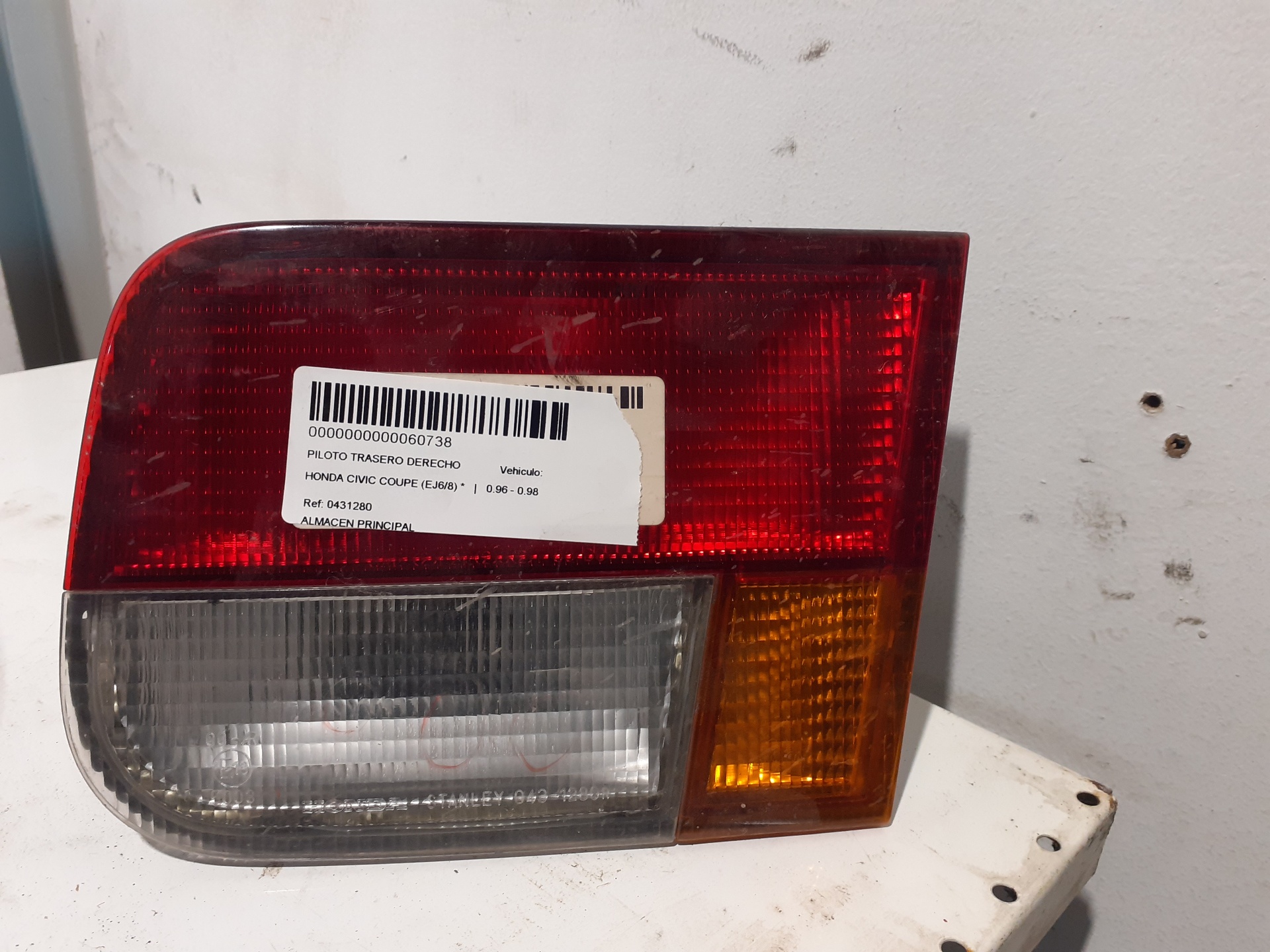Rear Light Right HONDA CIVIC BERLINA (EG/EH)