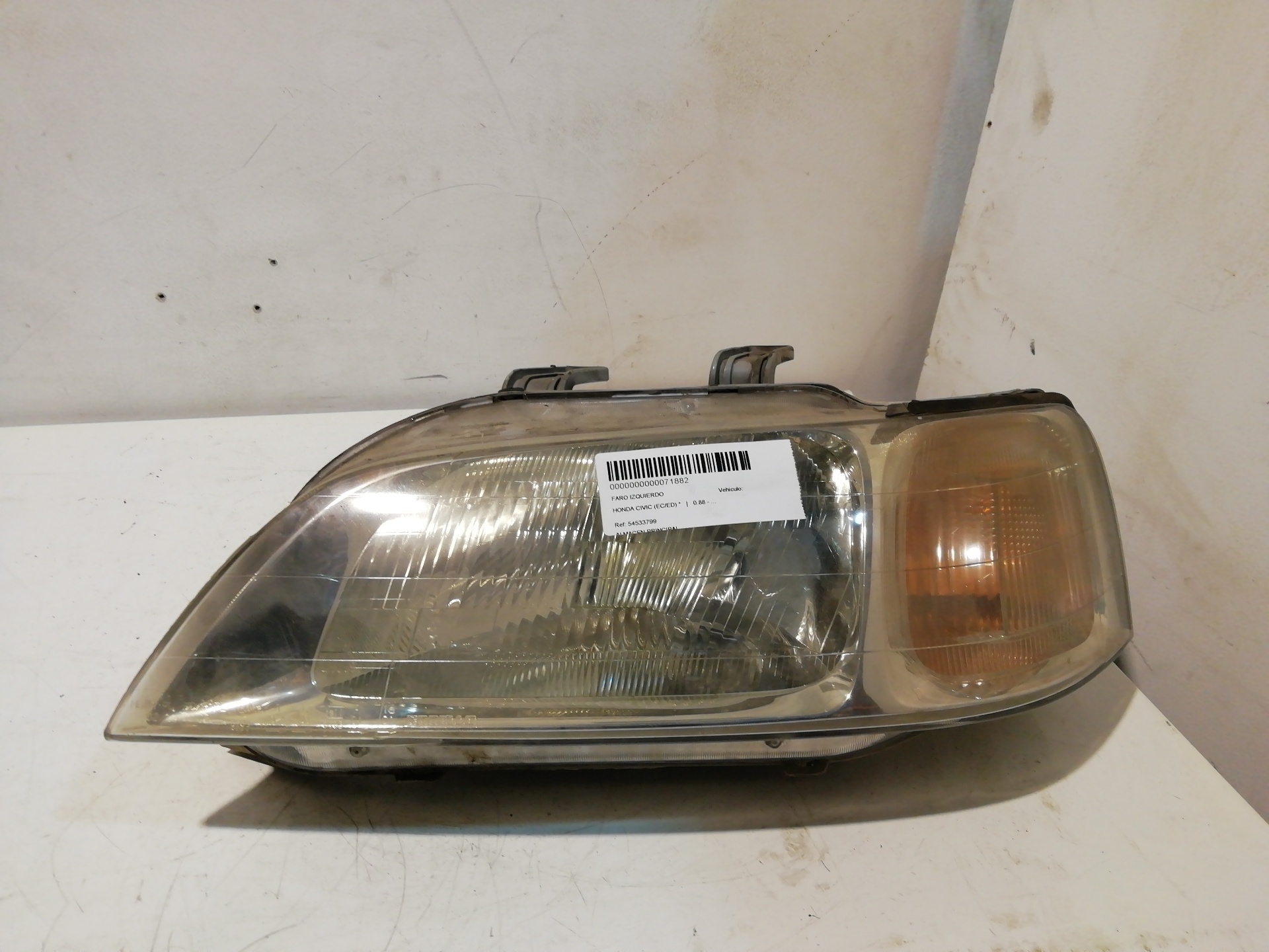 Left headlight HONDA CIVIC BERLINA (EG/EH)