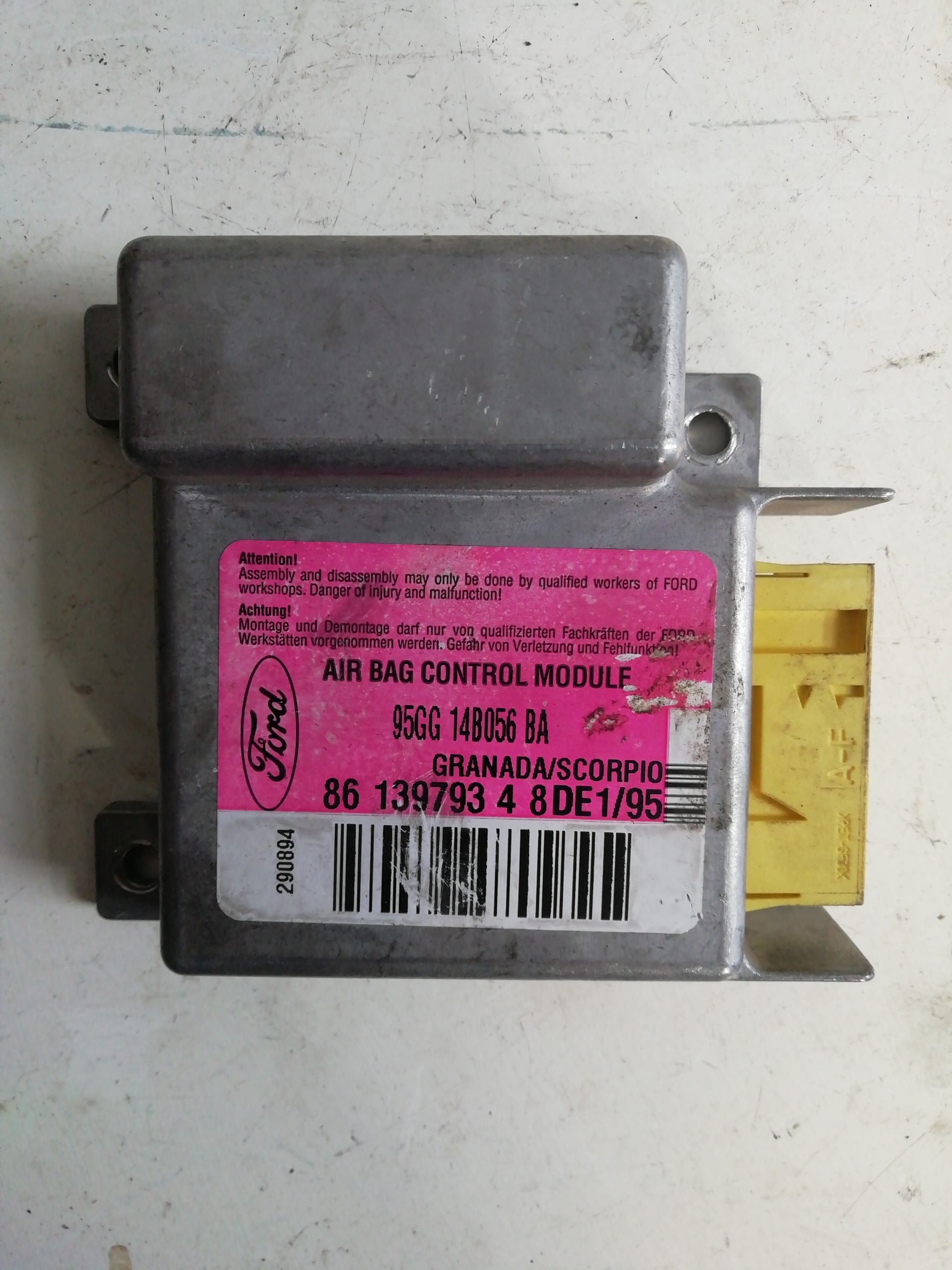 Central do airbag FORD SCORPIO