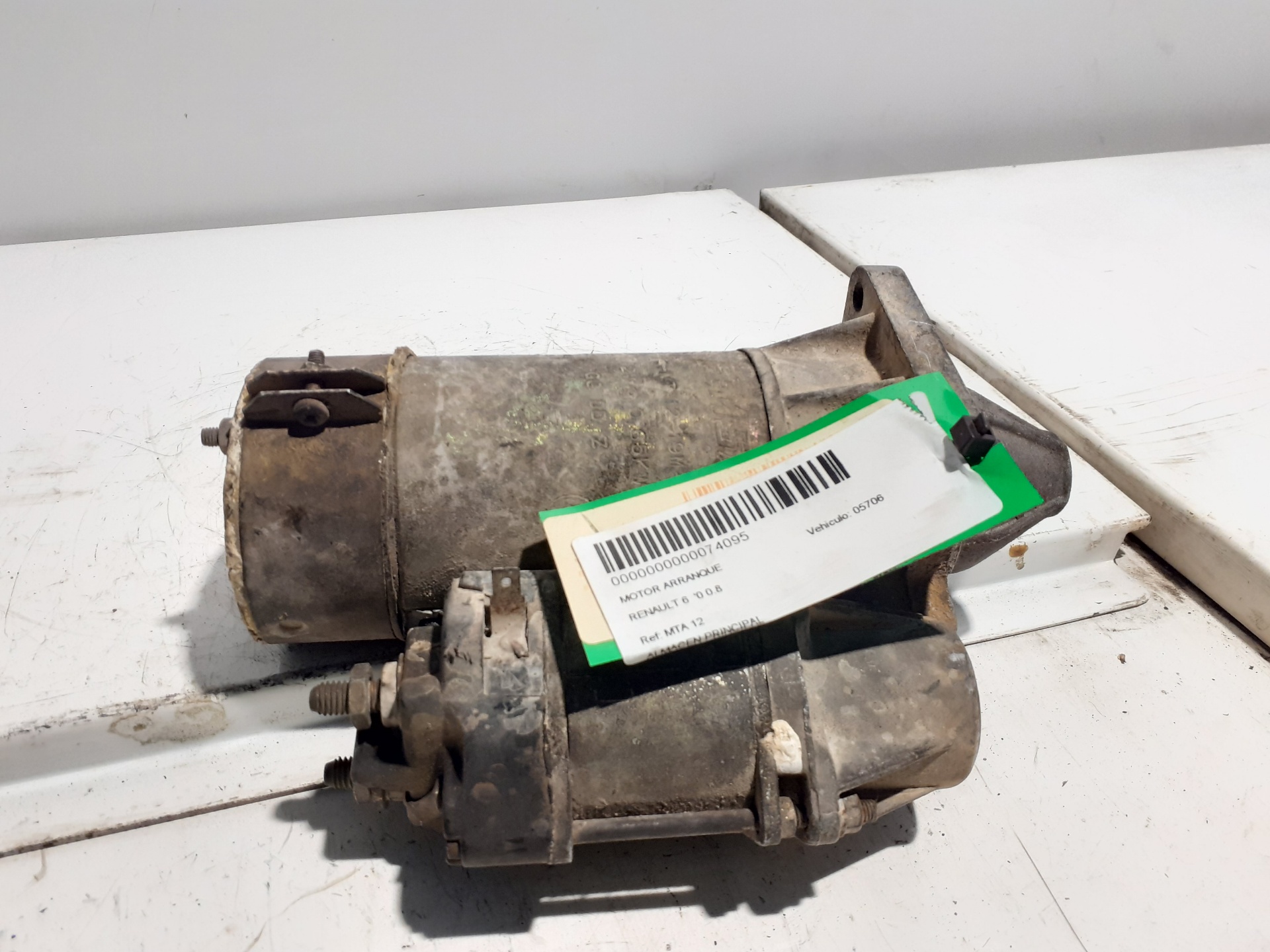 Motor arranque RENAULT 6