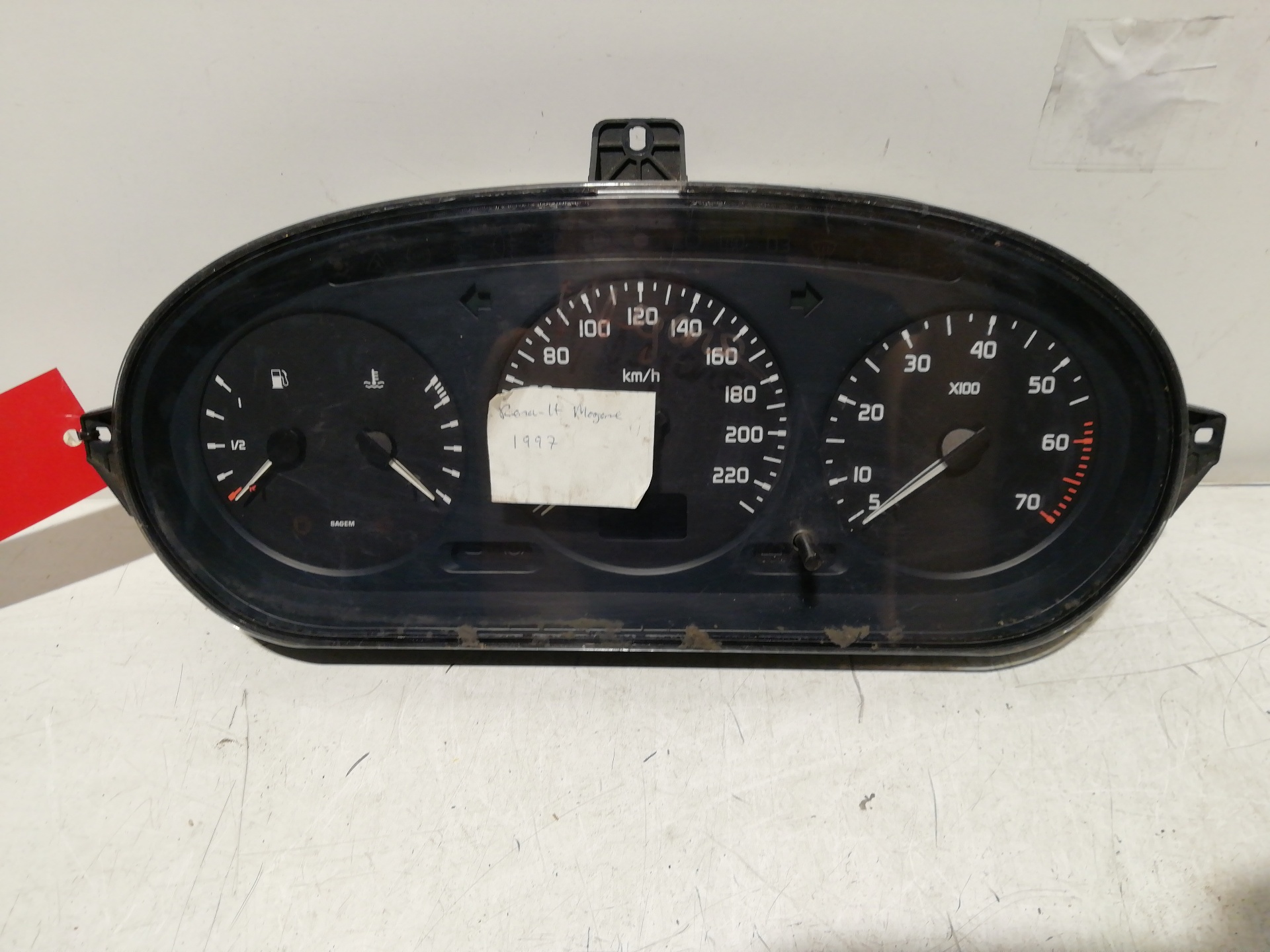 Combiné d’instruments RENAULT MEGANE I CLASSIC (LA0)