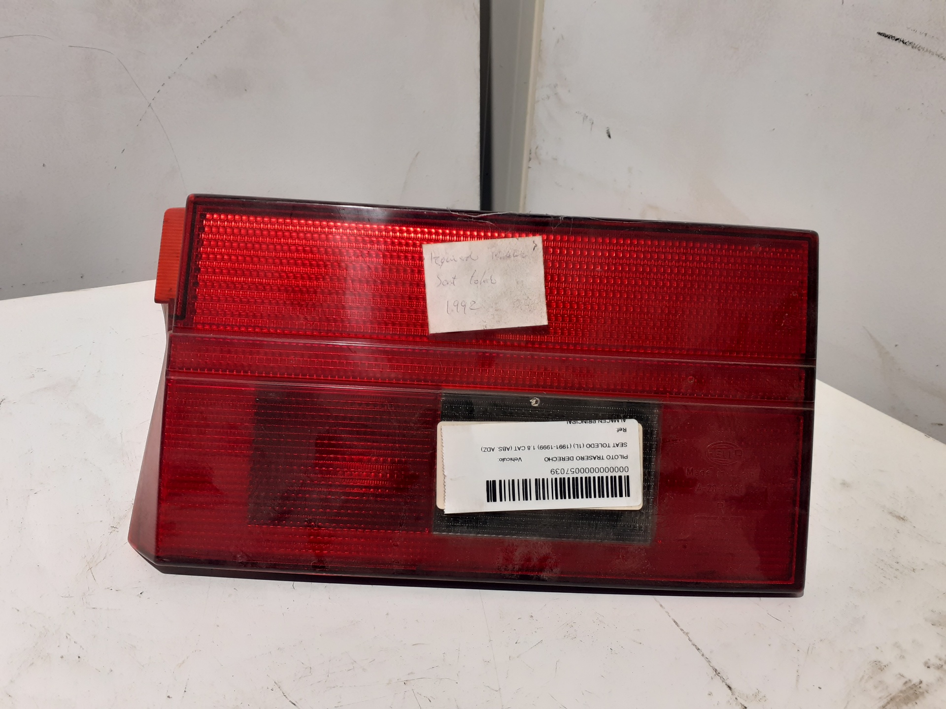 Heckleuchte rechts SEAT TOLEDO (1L)