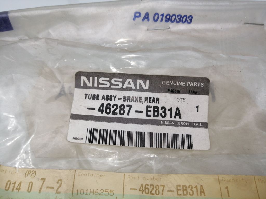 Rohr NISSAN NOTE (E11, NE11)