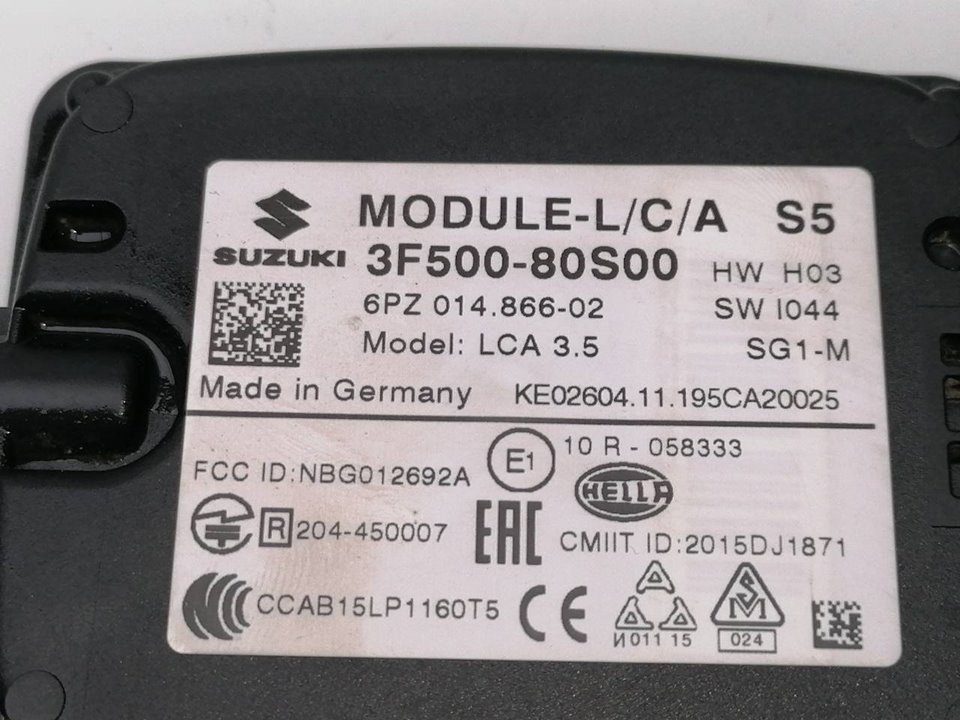 MODULO ELECTRONICO SUZUKI SWIFT IV (FZ, NZ)