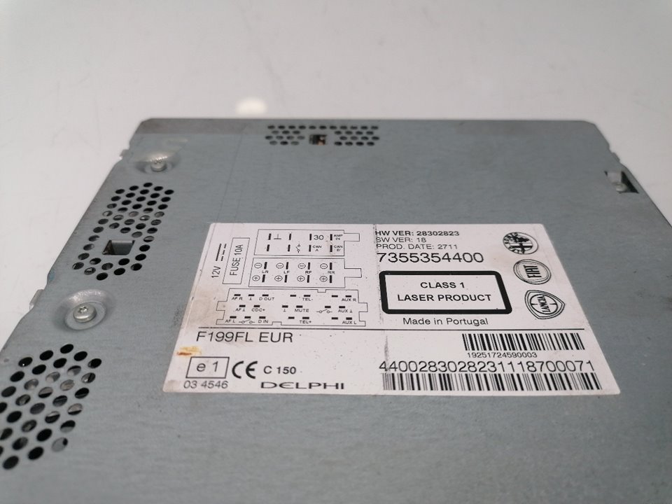 Audiosystem / CD-Radio FIAT PUNTO (199)