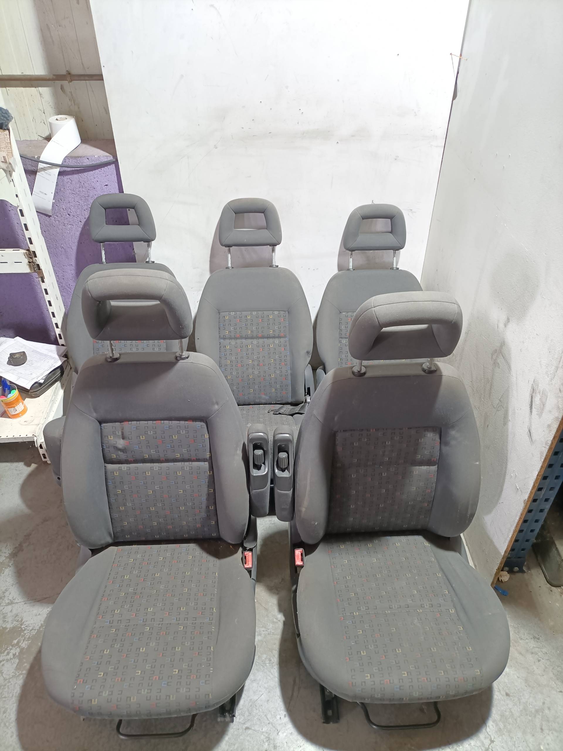 JUEGO ASIENTOS COMPLETO VOLKSWAGEN SHARAN (7M8)