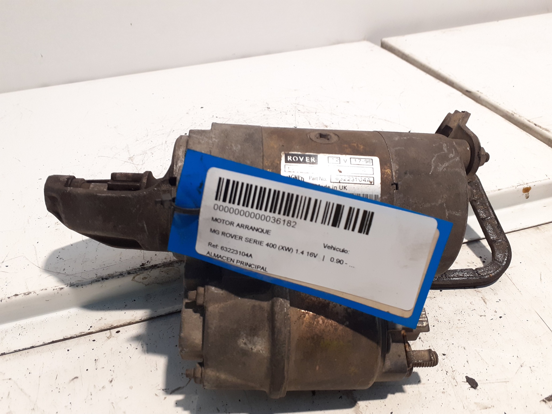 Motorino di avviamento MG SERIE 200 (RF)