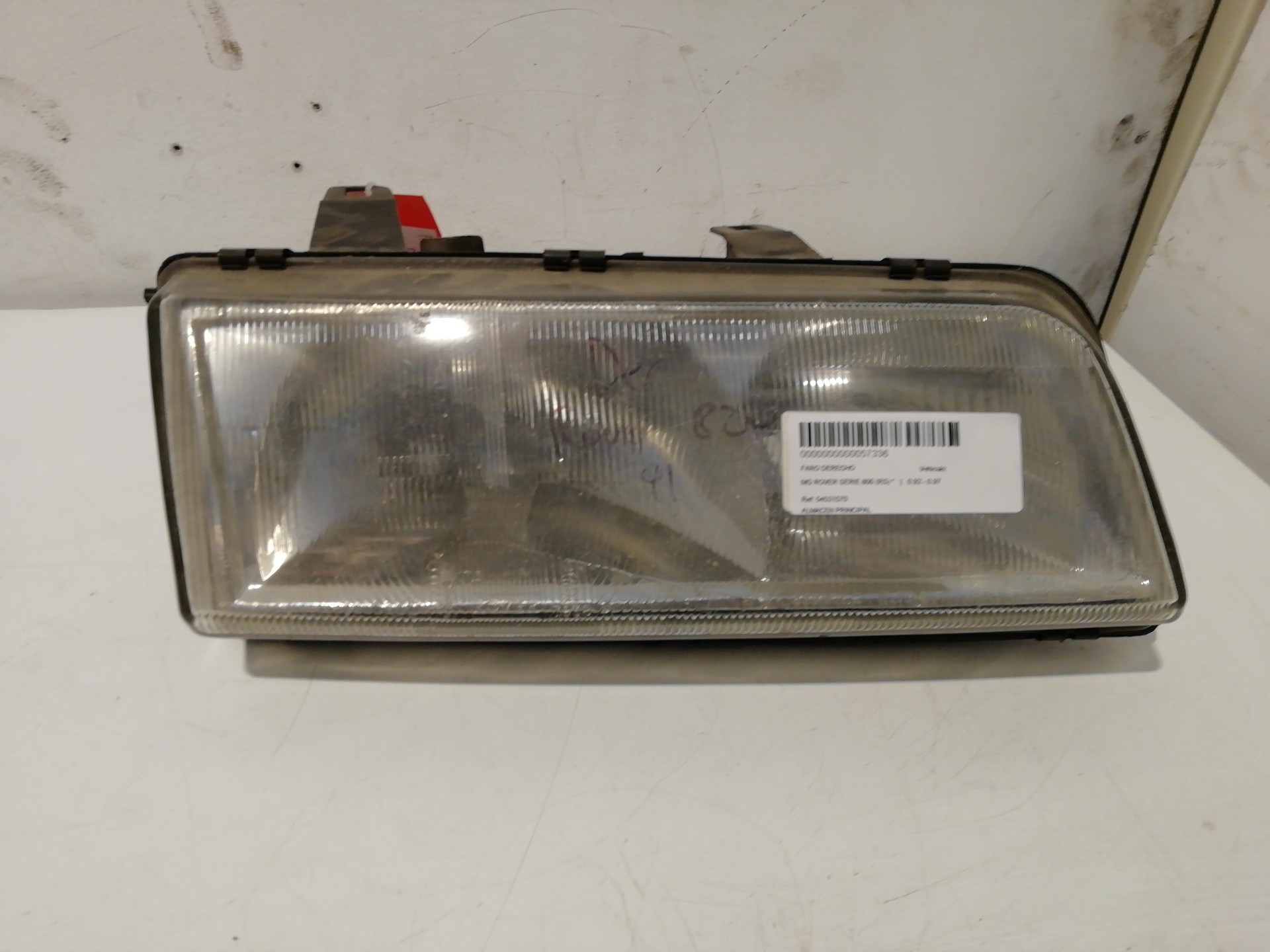 Right headlight MG SERIE 200 (RF)