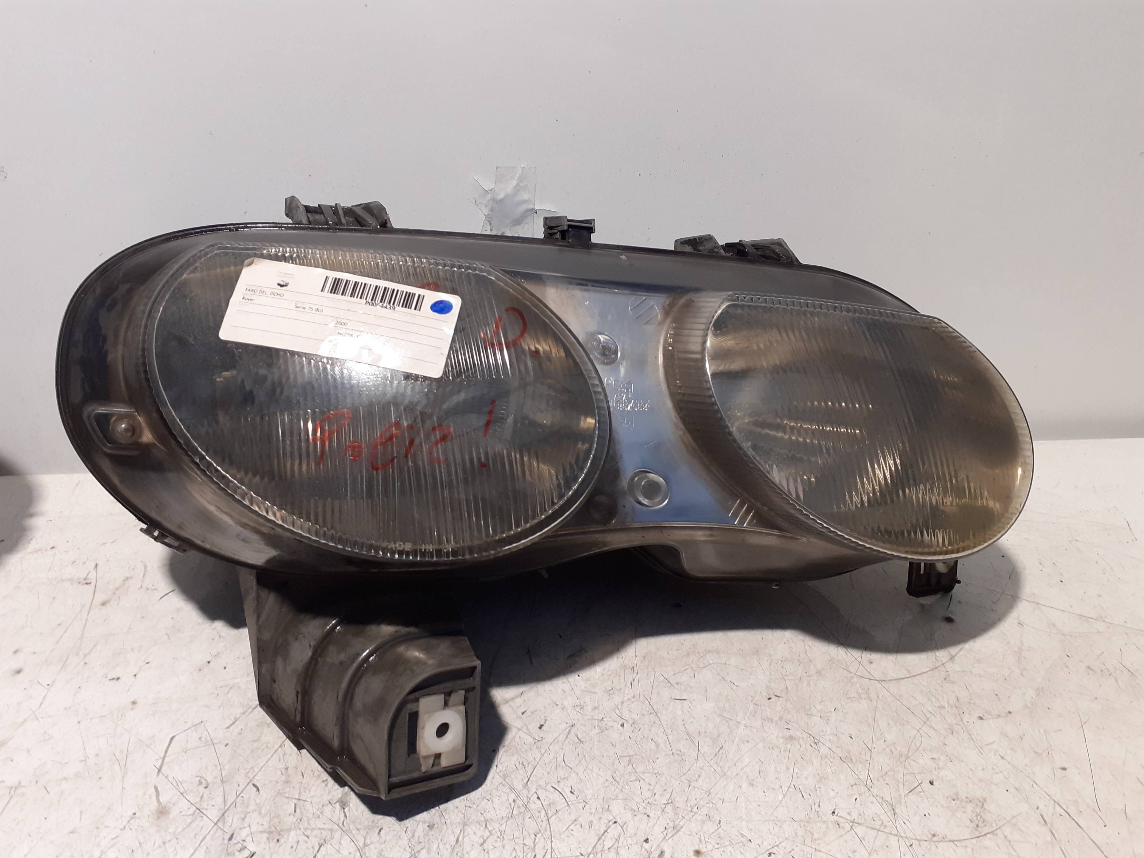 Right headlight MG SERIE 200 (RF)