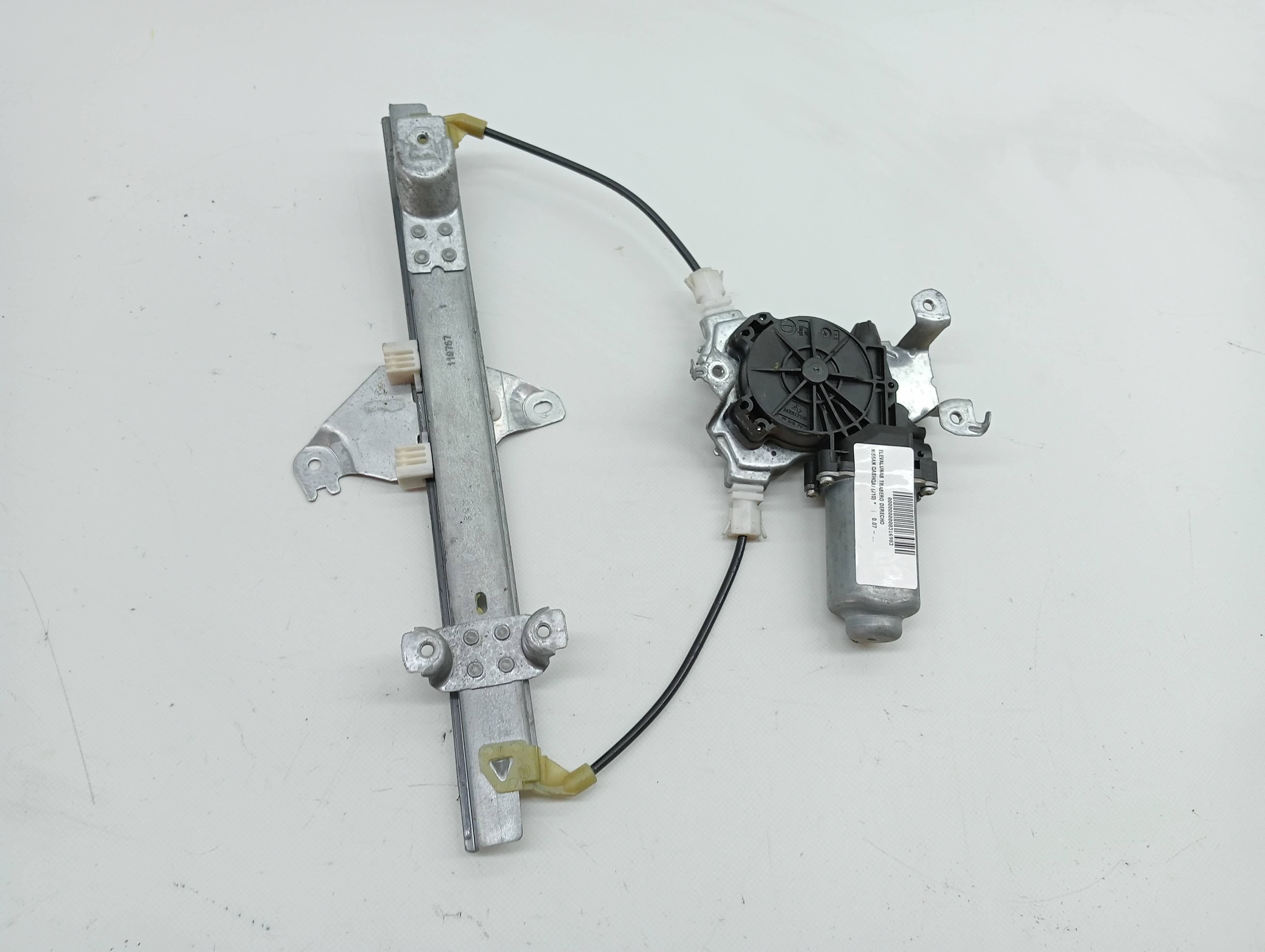 Rear right window regulator NISSAN QASHQAI (J10)