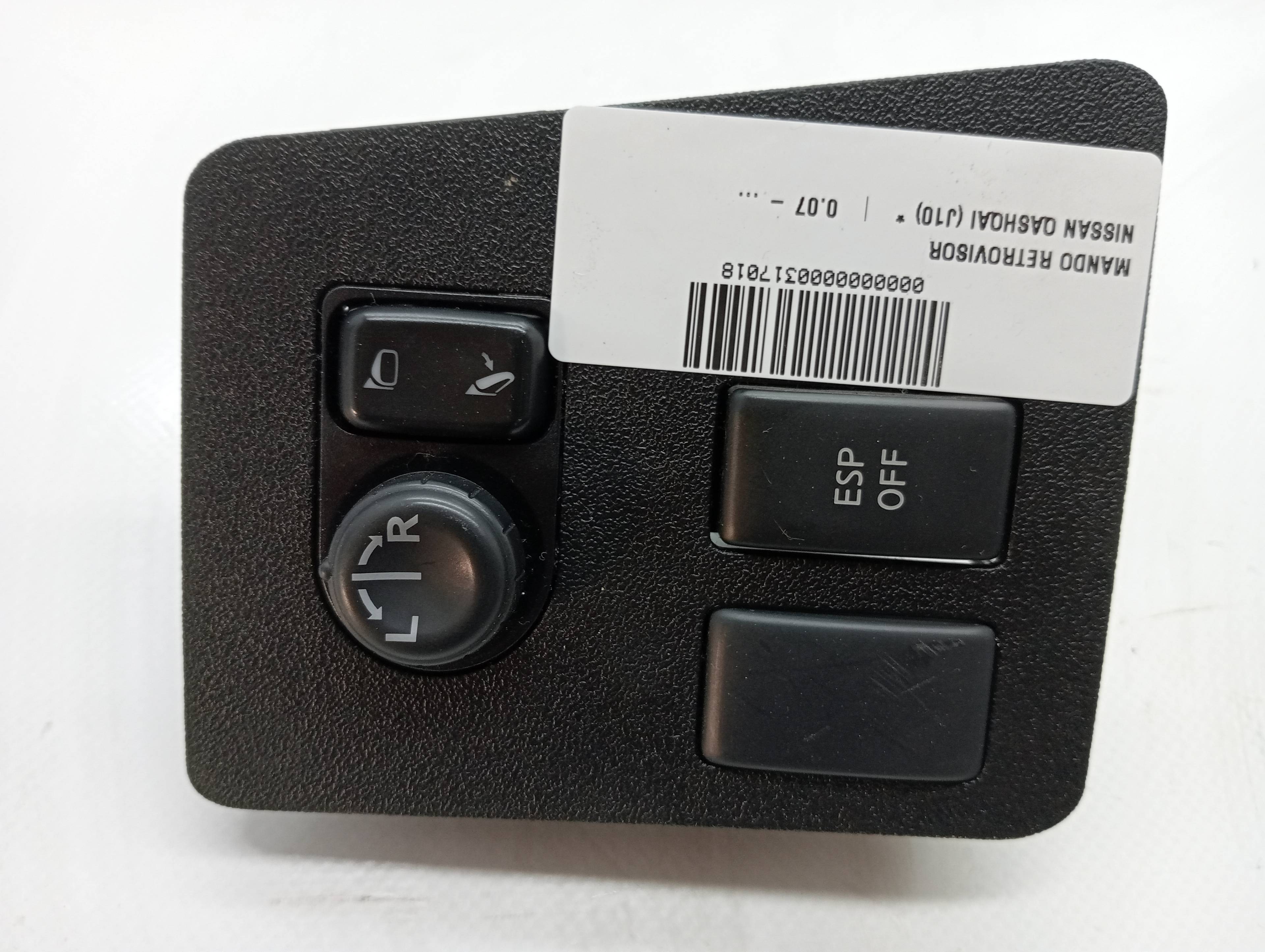 Comando retrovisor NISSAN QASHQAI (J10)
