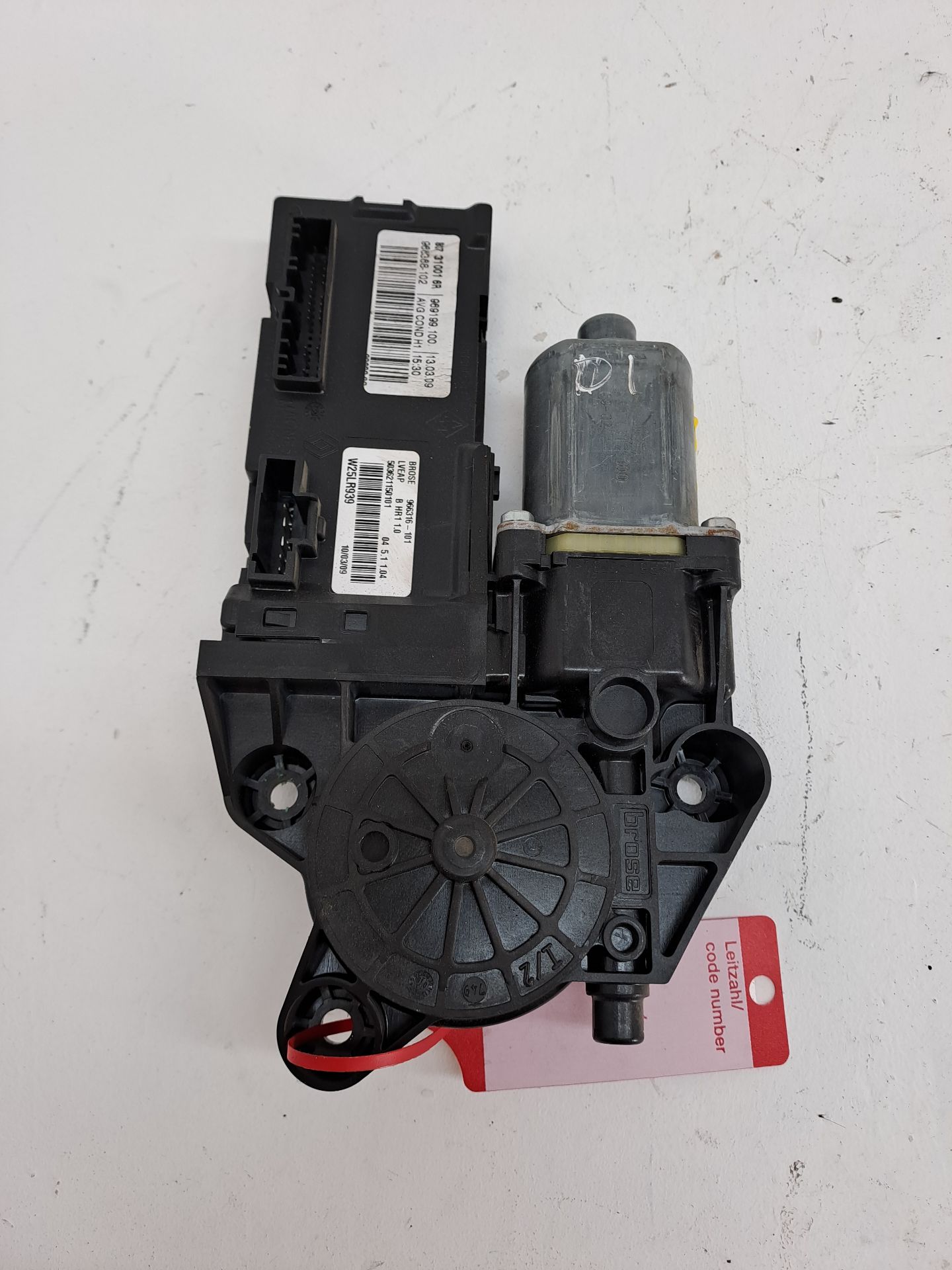 Front Right Window Motor RENAULT MEGANE III BERLINA 5 P