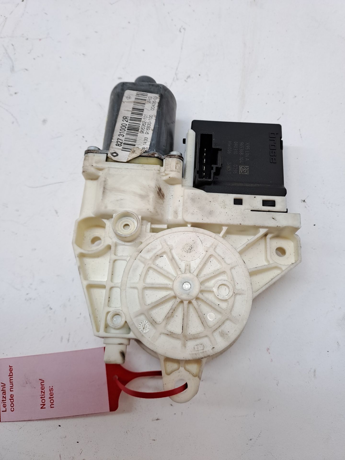 Motor vidro elétrico traseiro esquerdo RENAULT MEGANE III BERLINA 5 P