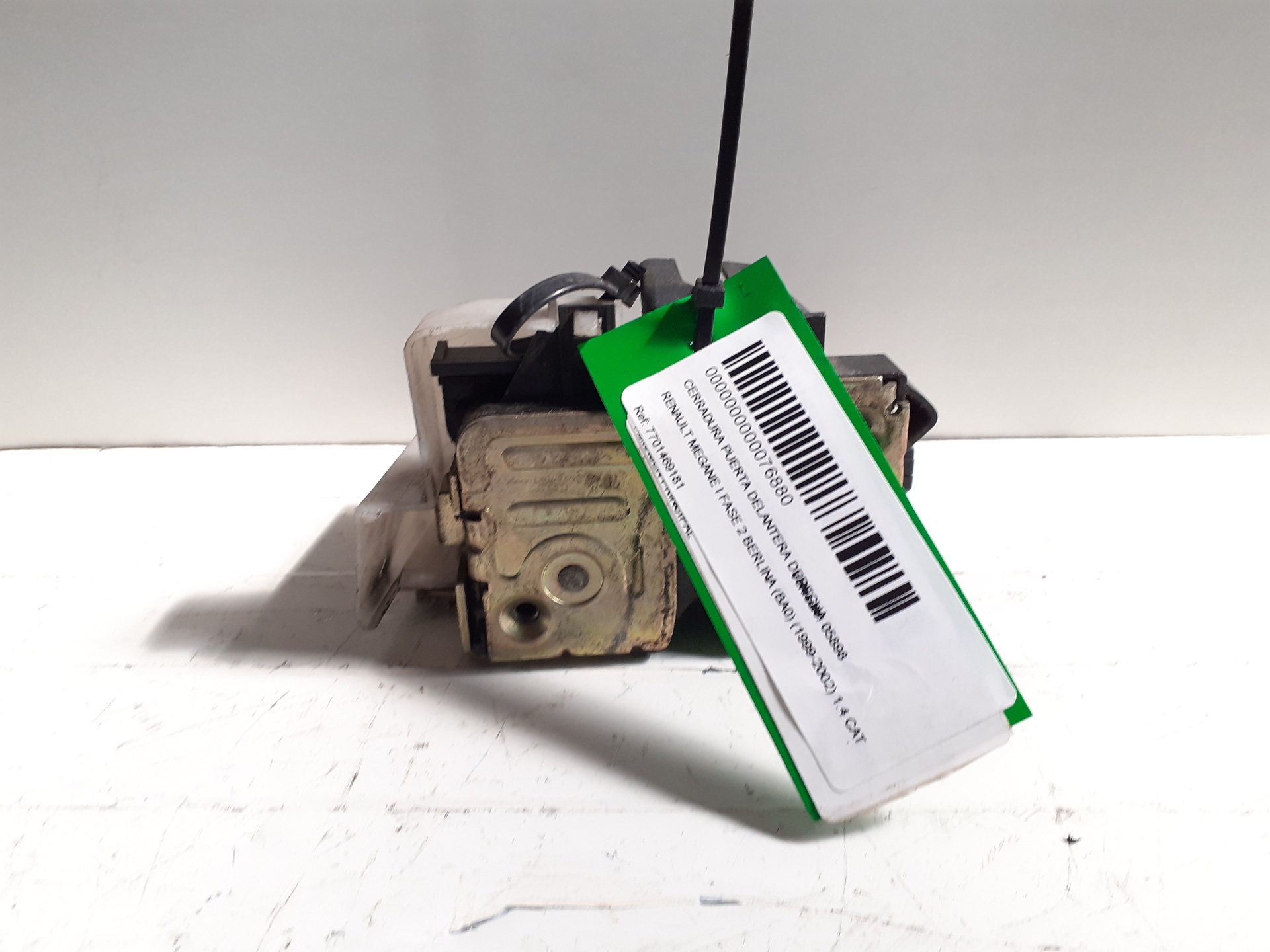 Front right door lock RENAULT MEGANE I FASE 2 BERLINA (BA0)