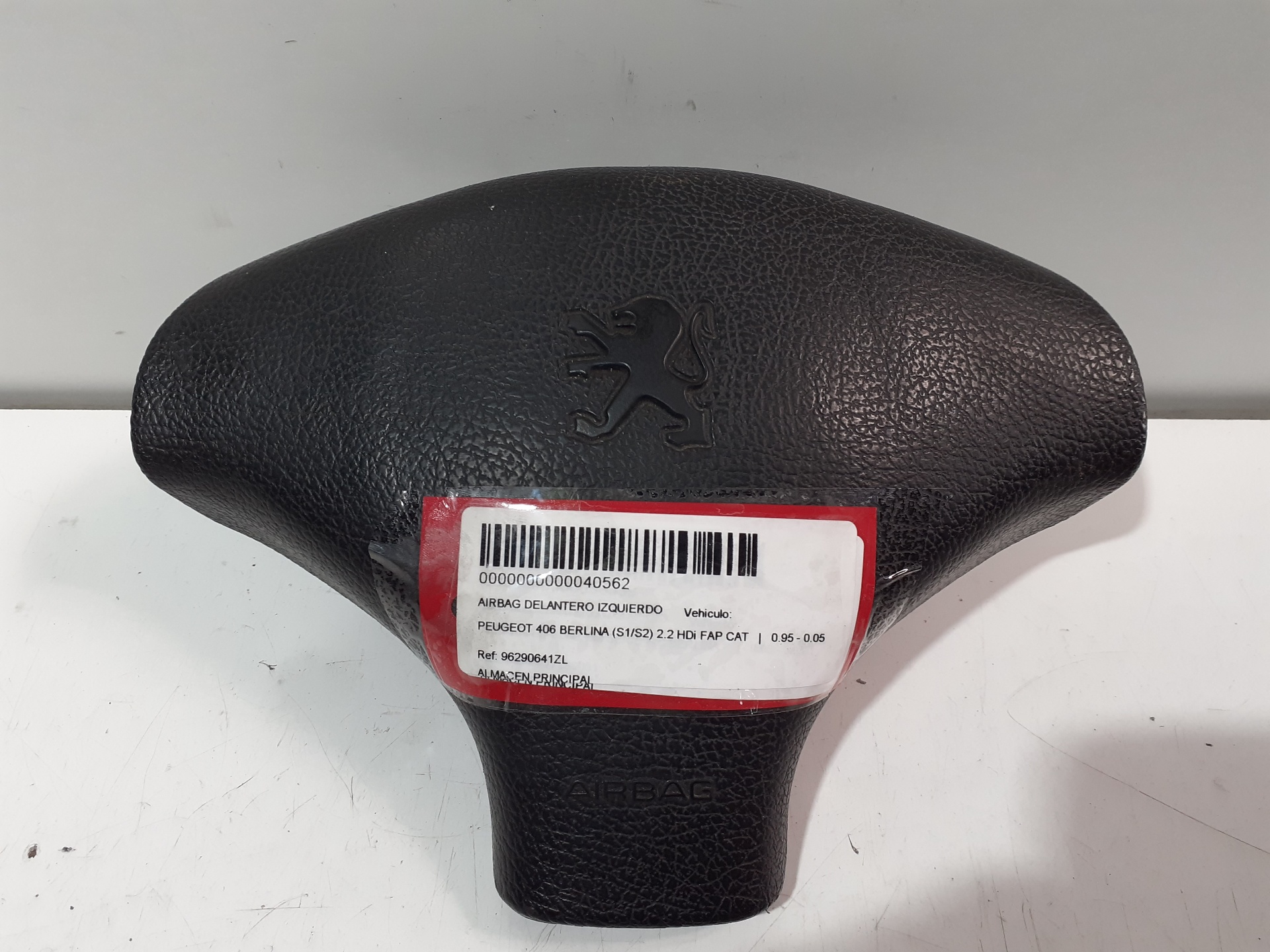 Fahrerairbag PEUGEOT 406 BERLINA (S1/S2)