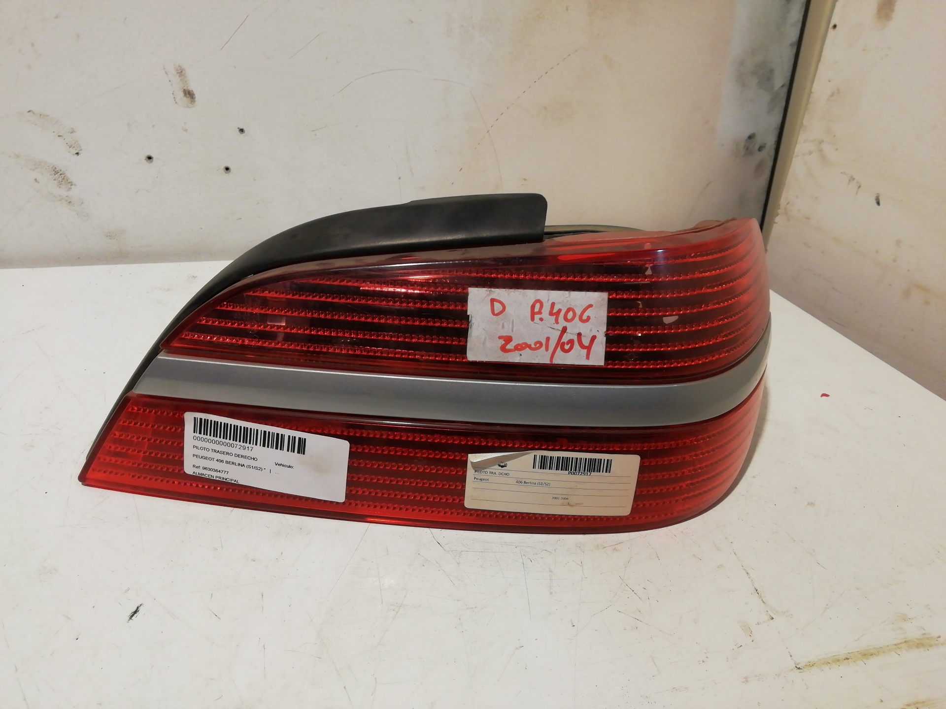 Heckleuchte rechts PEUGEOT 406 BERLINA (S1/S2)