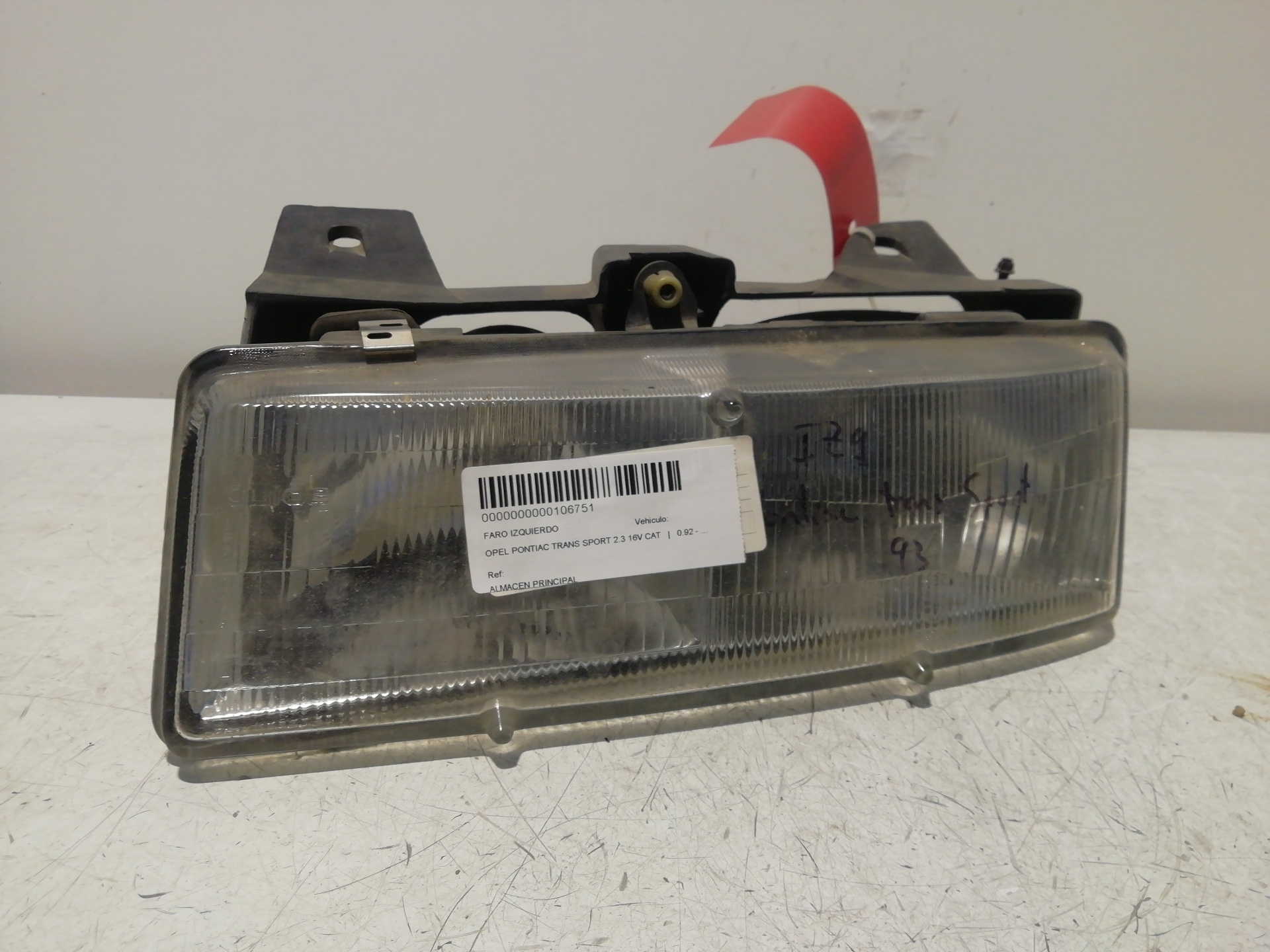 Scheinwerfer links OPEL ASTRA F FURGONETA