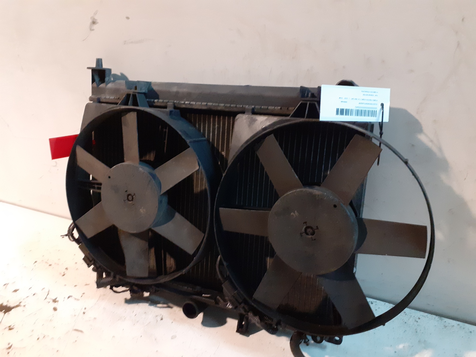 Radiator fan FORD FIESTA BERLINA