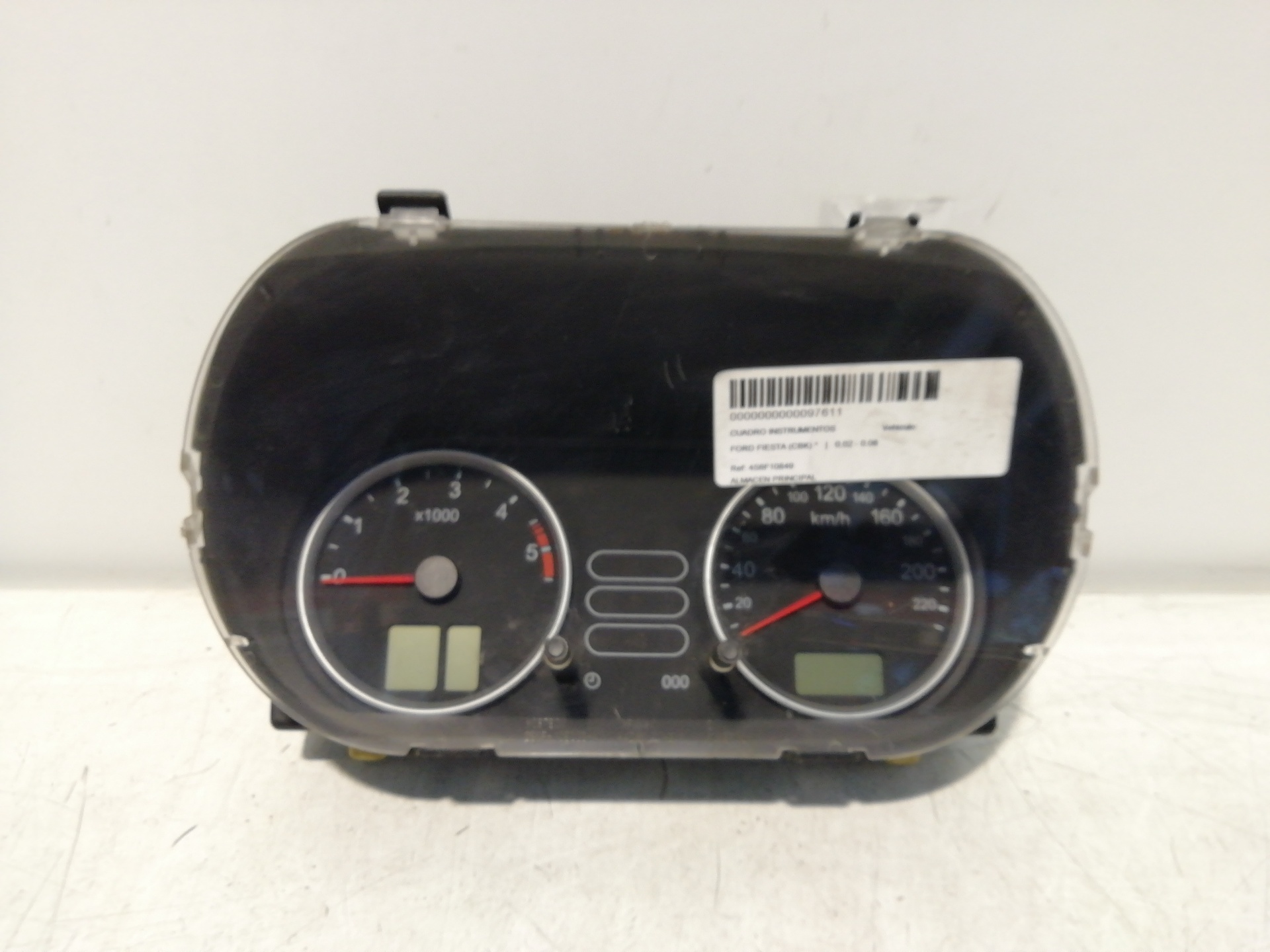 Instrument cluster FORD FIESTA BERLINA