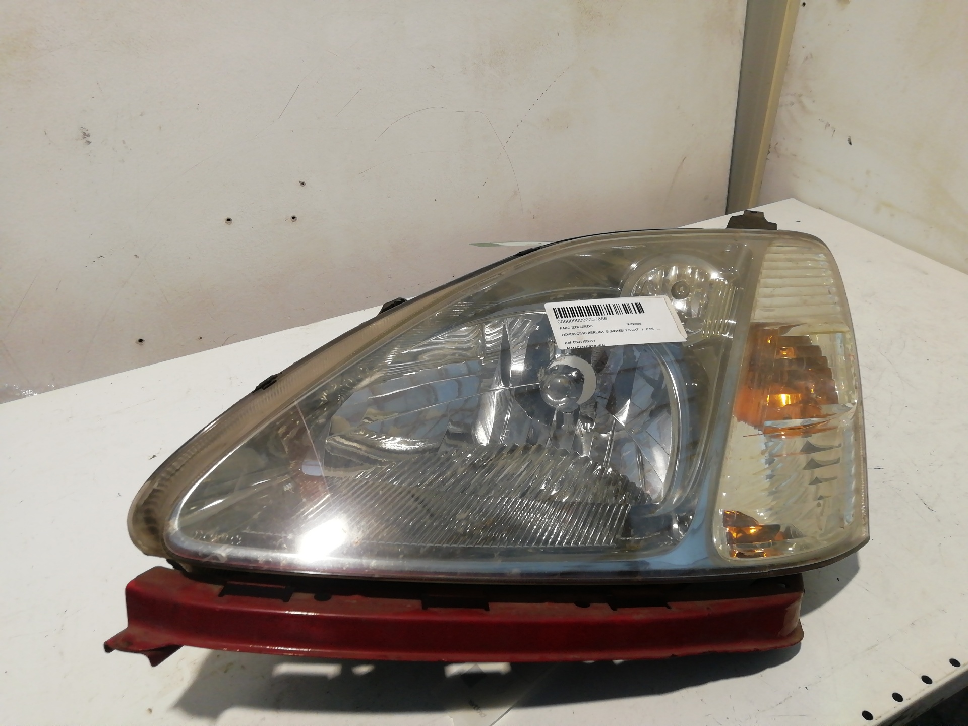 Left headlight HONDA CIVIC BERLINA .5 (MA/MB)