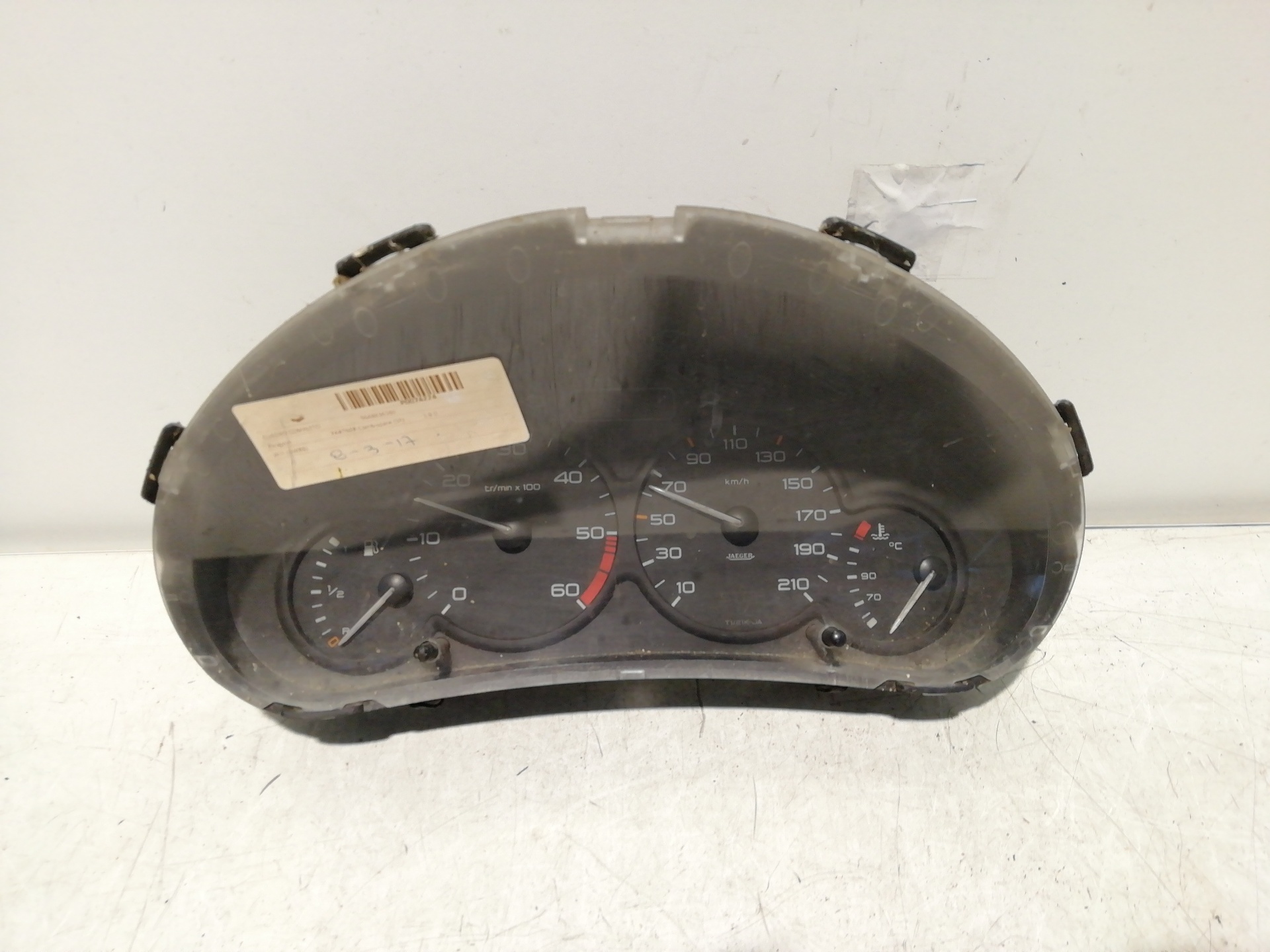 Instrument cluster PEUGEOT PARTNER MONOSPACE (5_, G_)