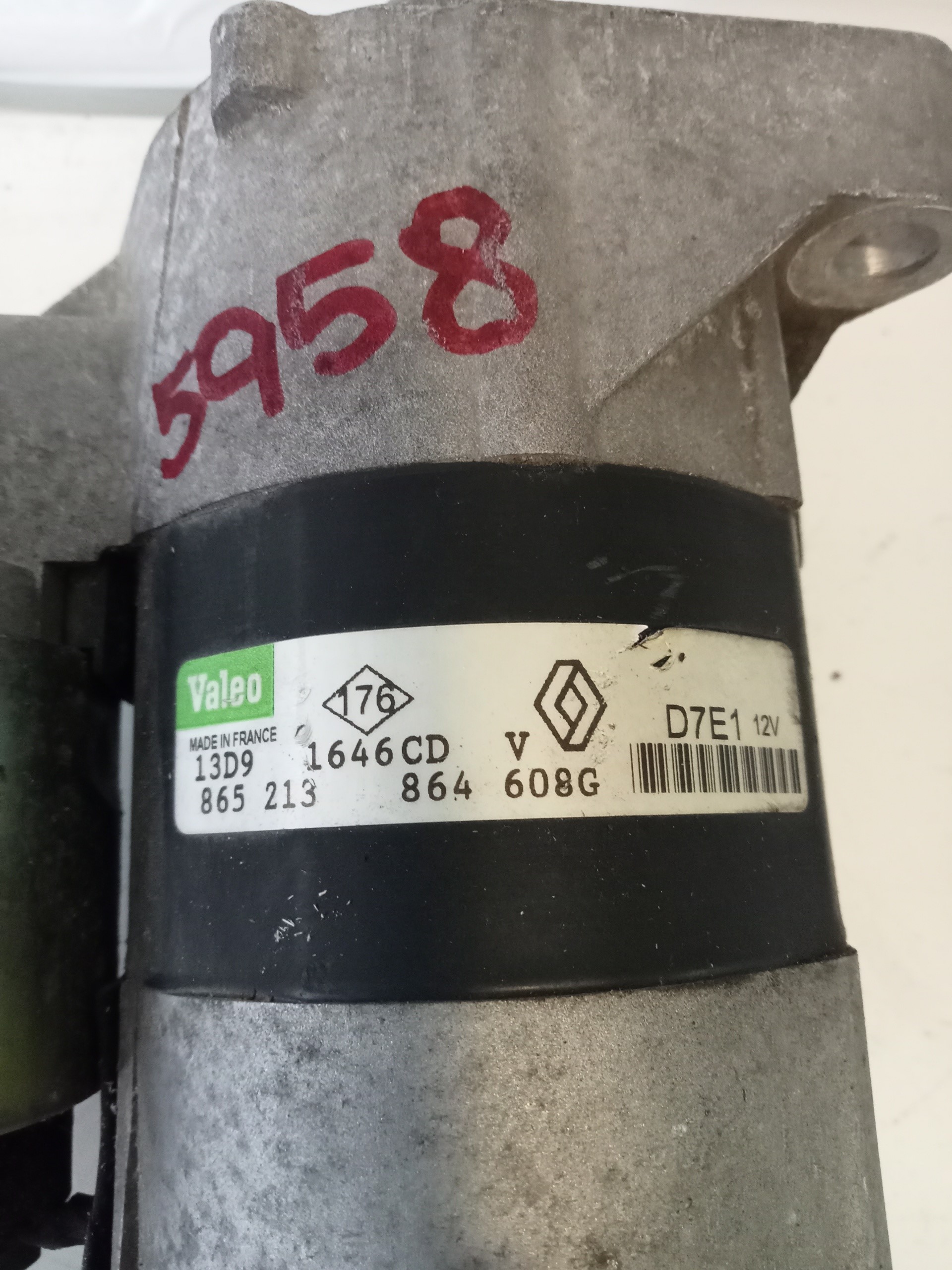 Anlasser RENAULT CLIO II FASE II (B/CB0)