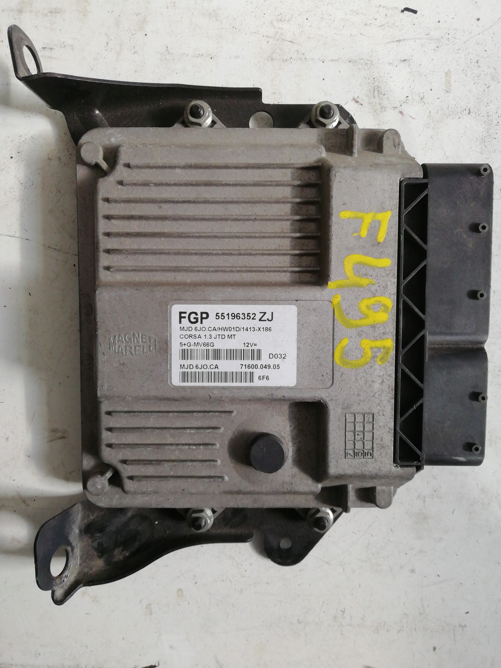 Engine control unit ECU FIAT PUNTO BERLINA (188)